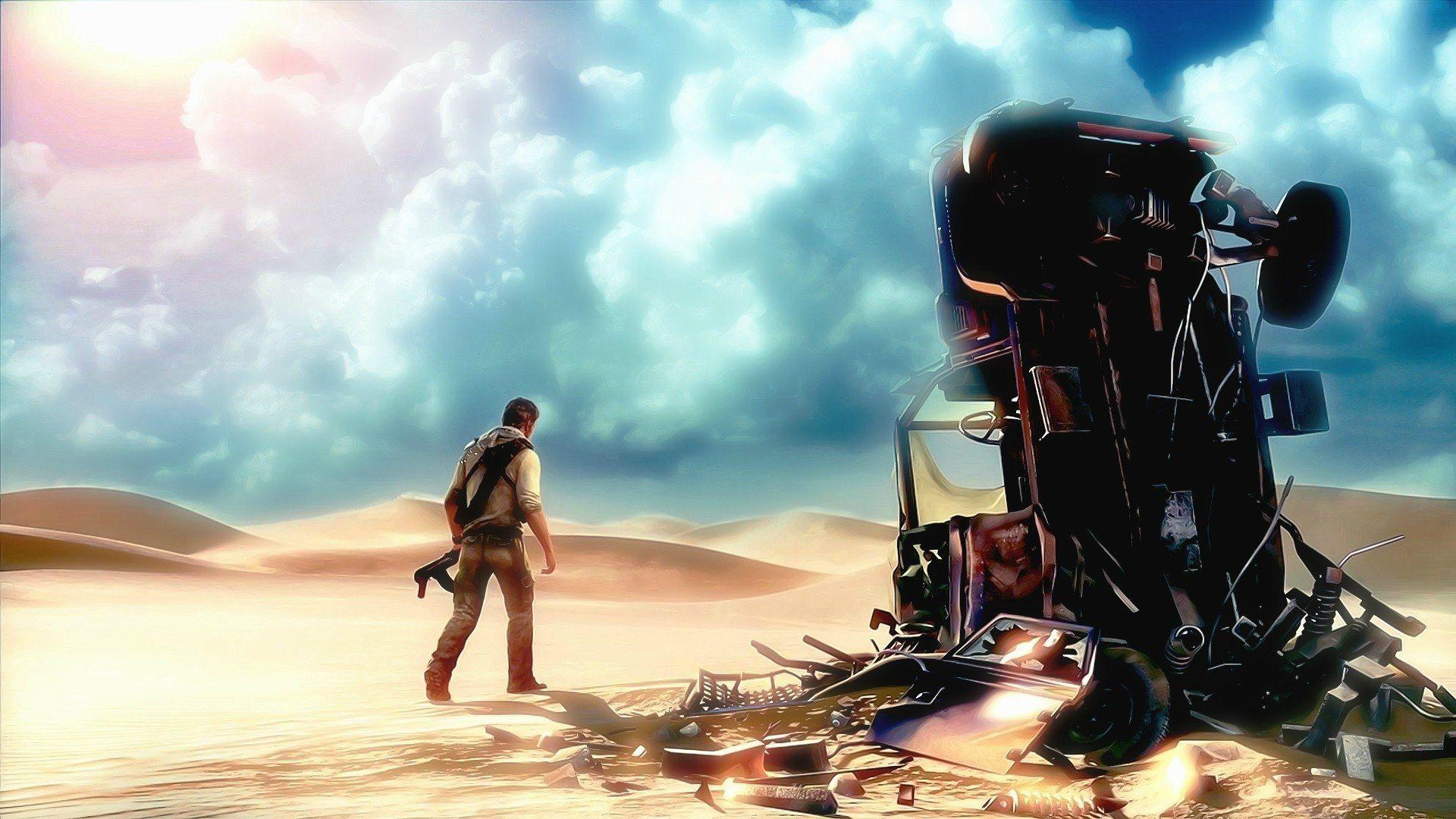 Uncharted 3 Wallpaper (HD) - Video Games Blogger