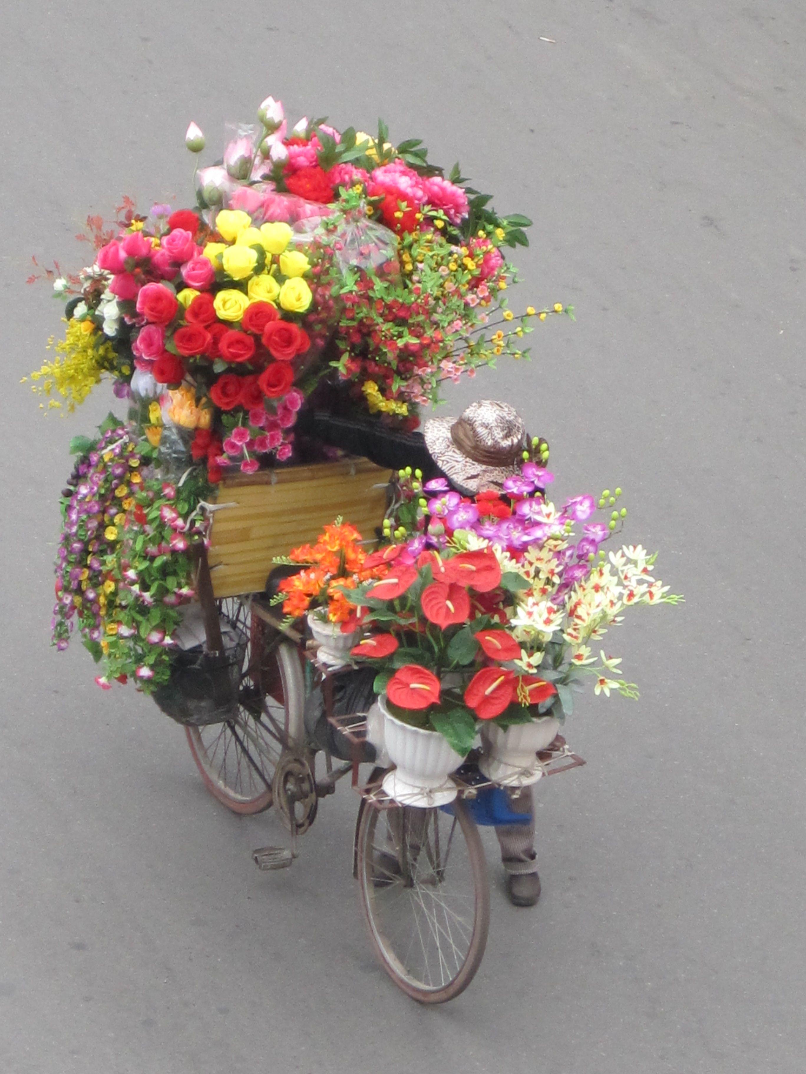 2736x3648 Flower seller in Hanoi, Vietnam. Beautiful flowers wallpaper, Flower wallpaper