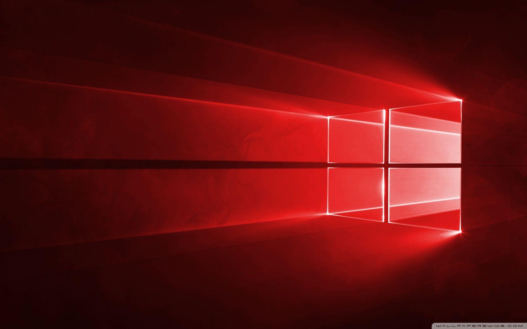 1680x1050 Windows 10 Red in 4K Ultra HD Desktop Background Wallpaper for : Widescreen & UltraWide Desktop & Laptop : Multi Display, Dual & Triple Monitor : Tablet