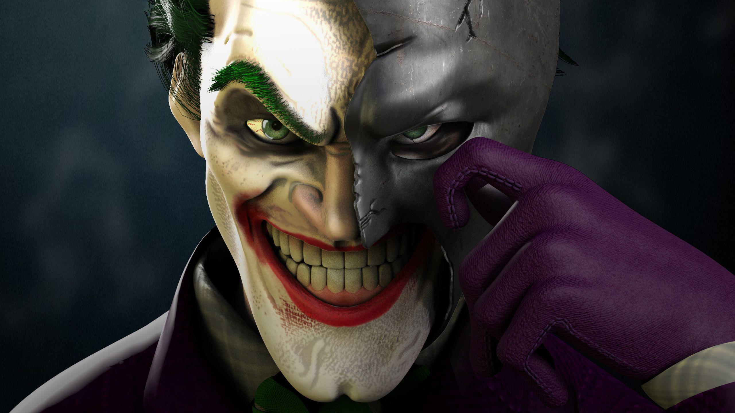 images Batman And Joker Half Face Drawing half batman half joker wallpapers top