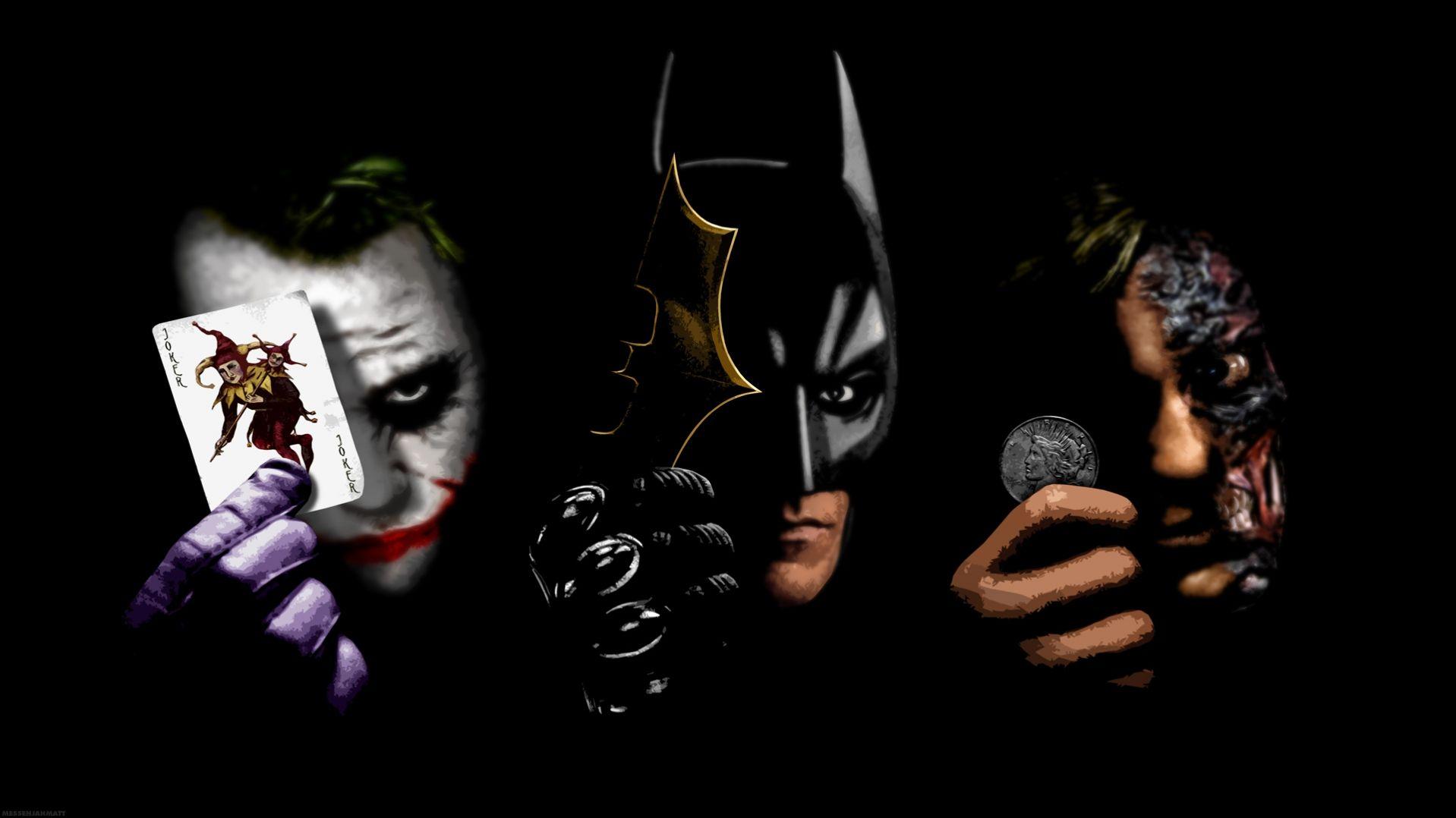 Half Batman Half Joker Wallpapers - Top Free Half Batman Half Joker  Backgrounds - WallpaperAccess