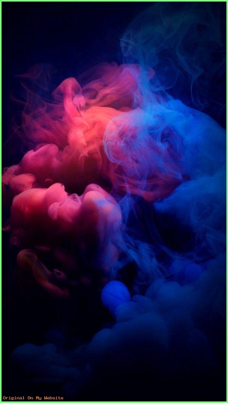 746x1318 iPhone Black Smoke Background HD Wallpaper