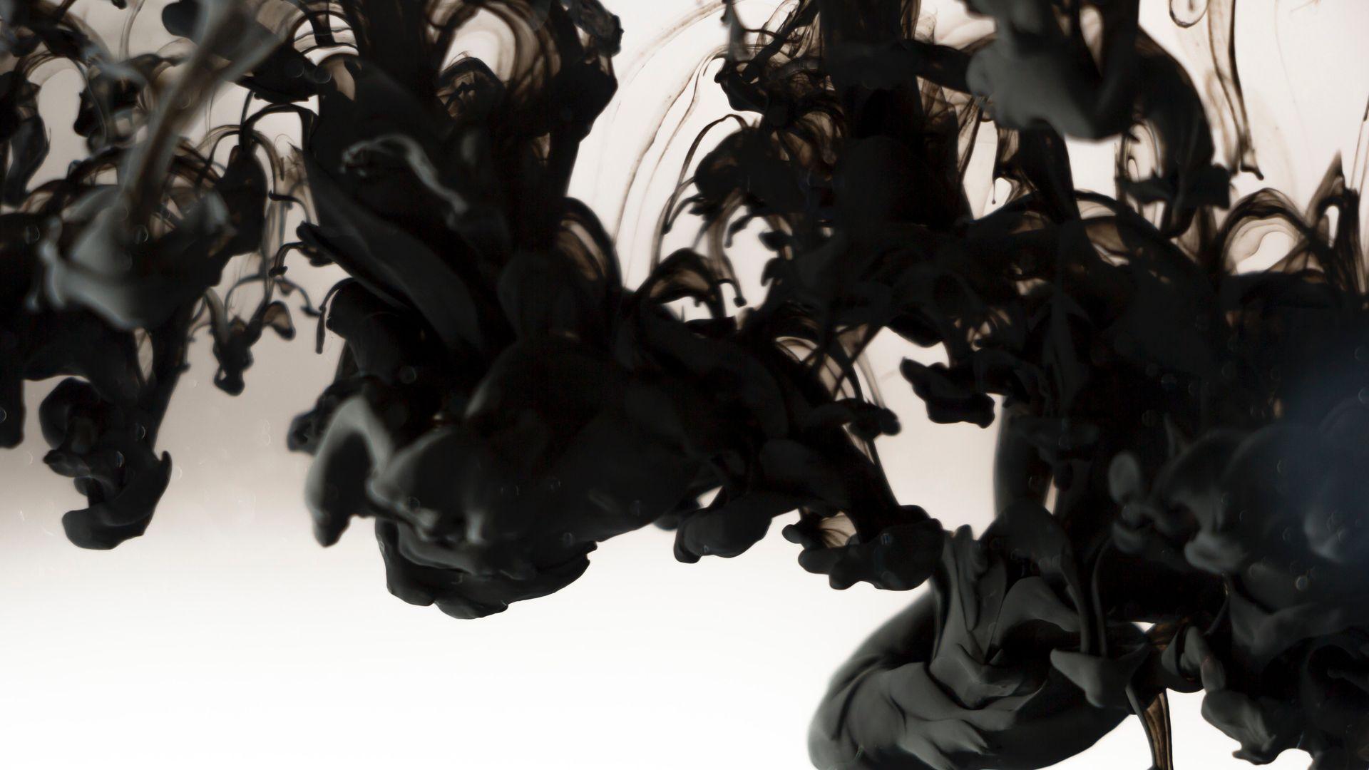 1920x1080 Black Smoke Wallpaper