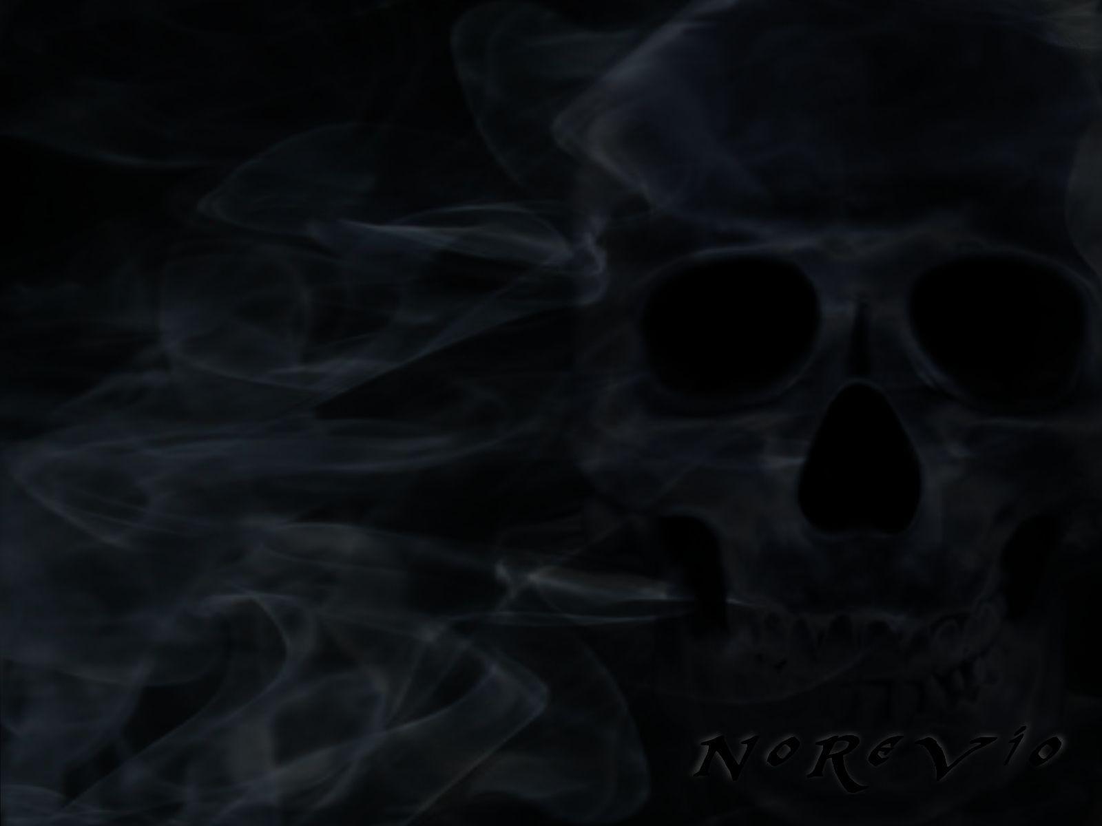 1600x1200 Black Smoke Wallpaper