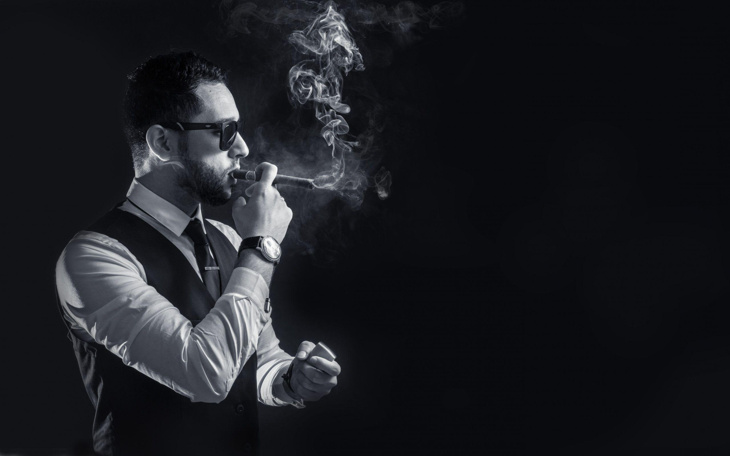 2560x1600 Cigarette Smoke Wallpaper