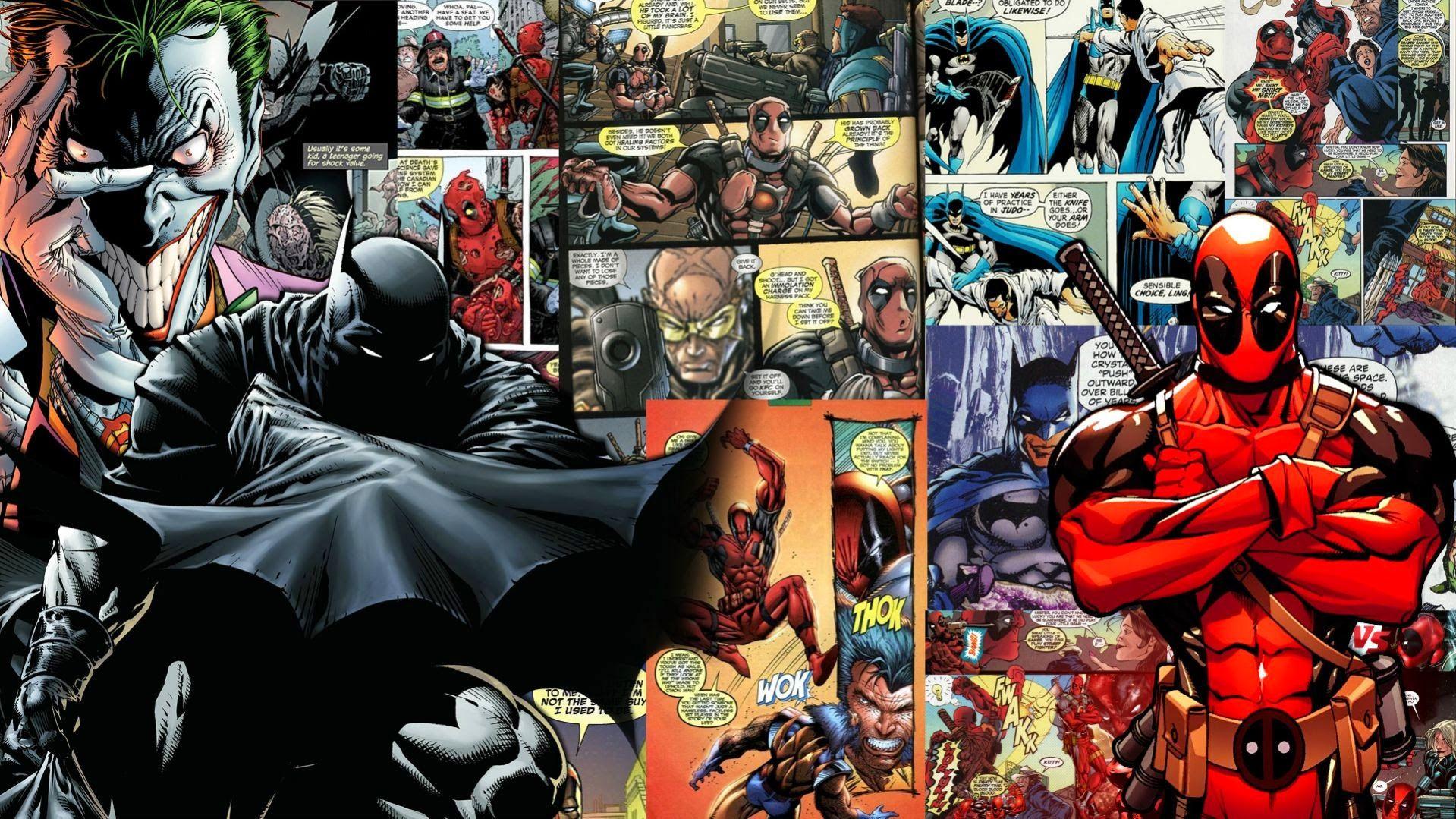 Batman Deadpool Wallpapers - Top Free Batman Deadpool Backgrounds ...
