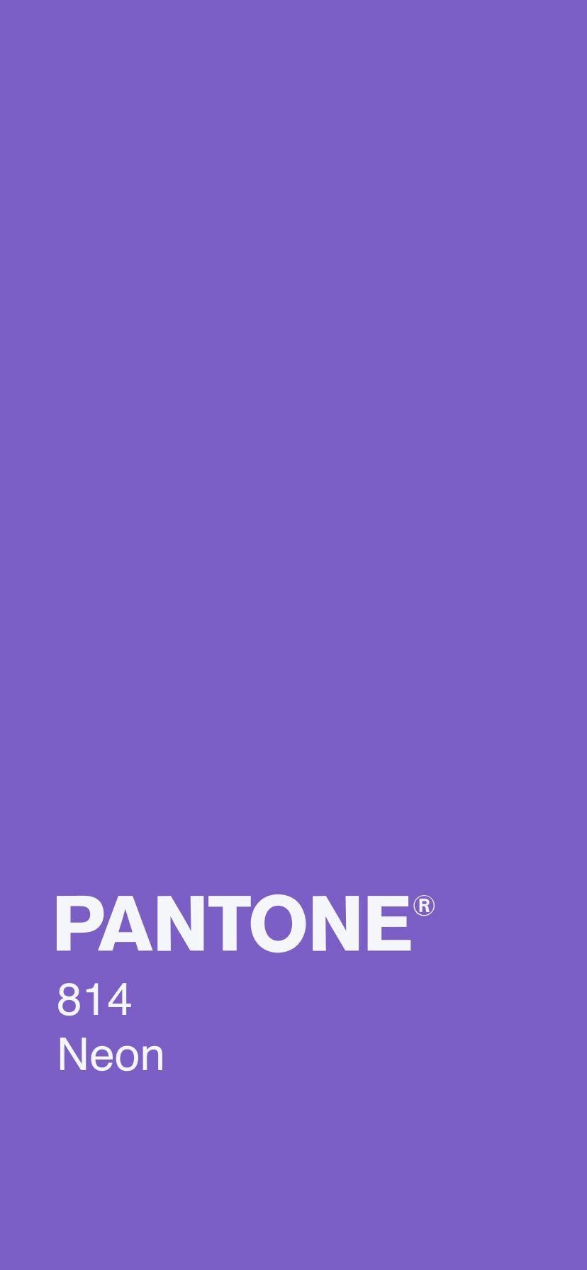 828x1792 PANTONE 814 Neon Plain Wallpaper