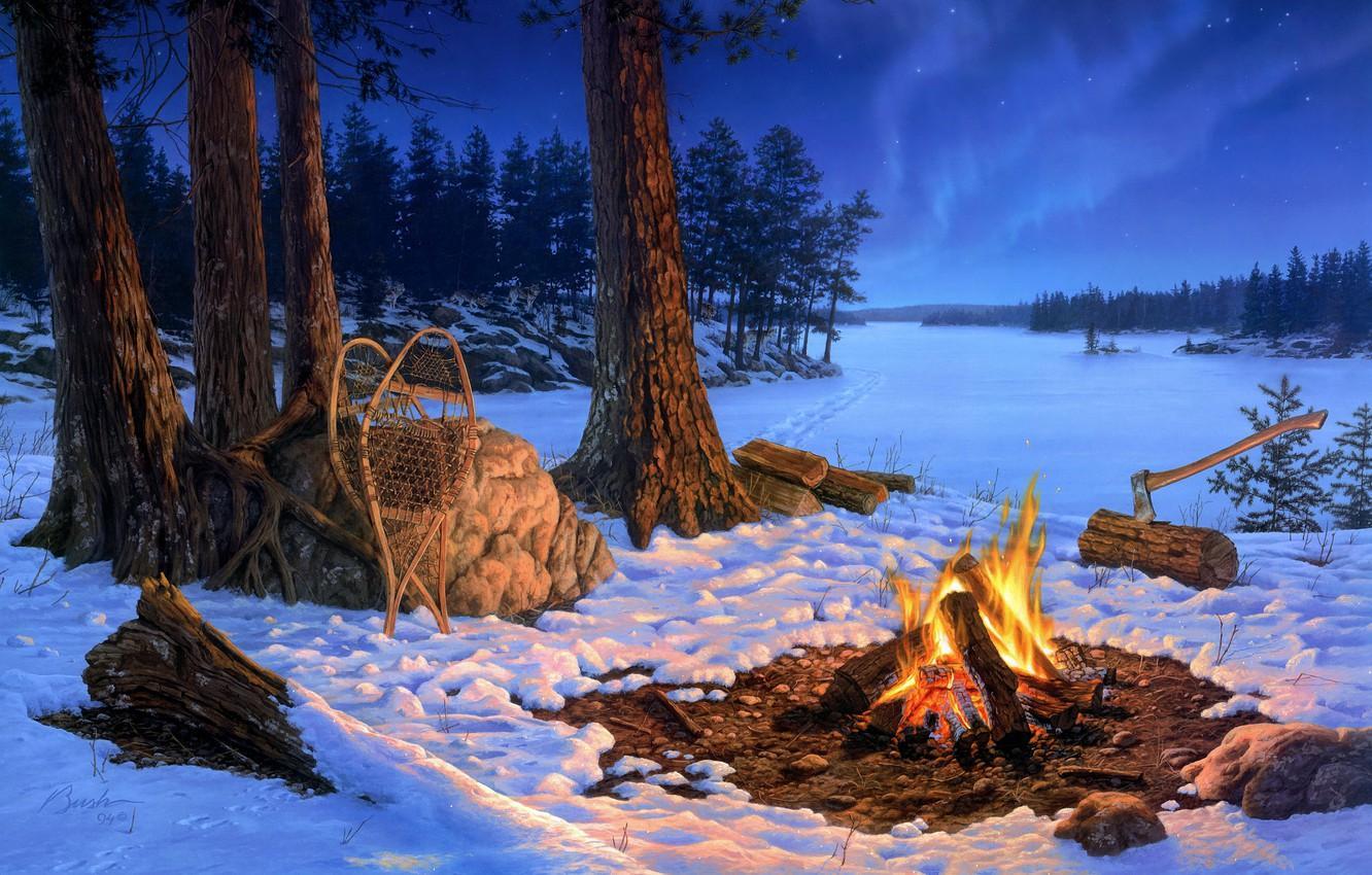 winter-campfire-wallpapers-top-free-winter-campfire-backgrounds