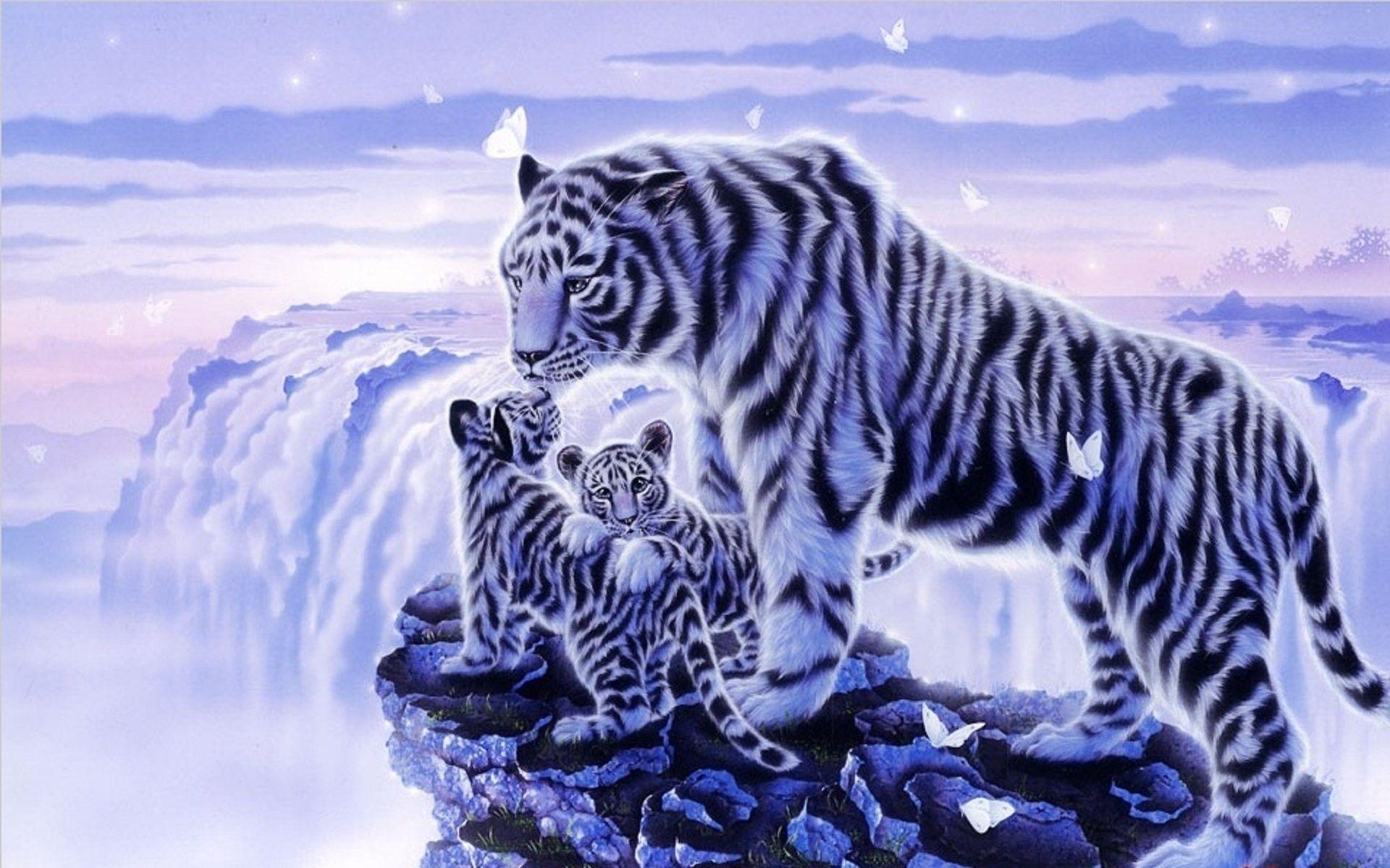 1920x1200 Hd Wallpaper Tiger In Snow