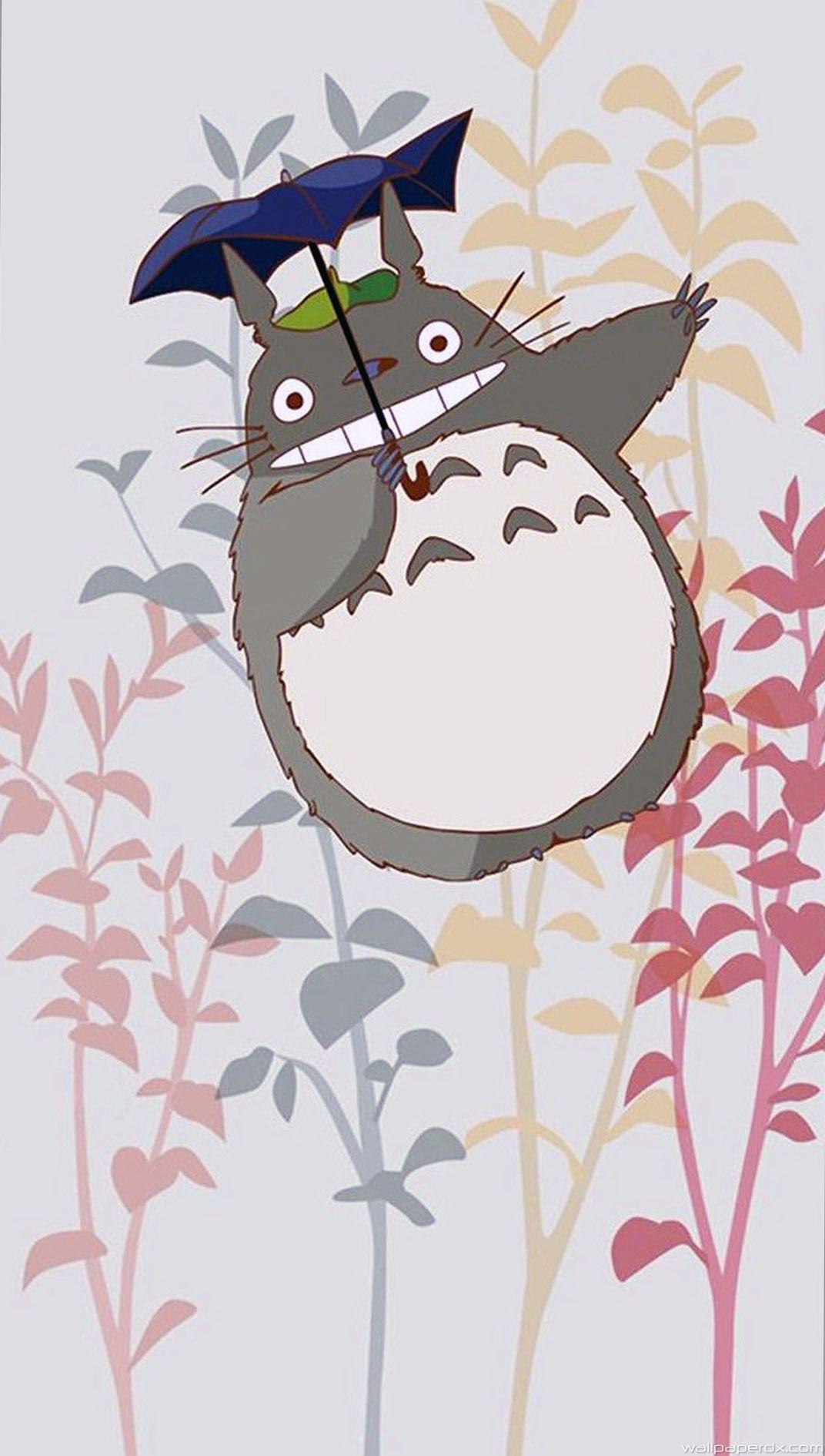 1072x1890 Totoro iPhone Wallpaper