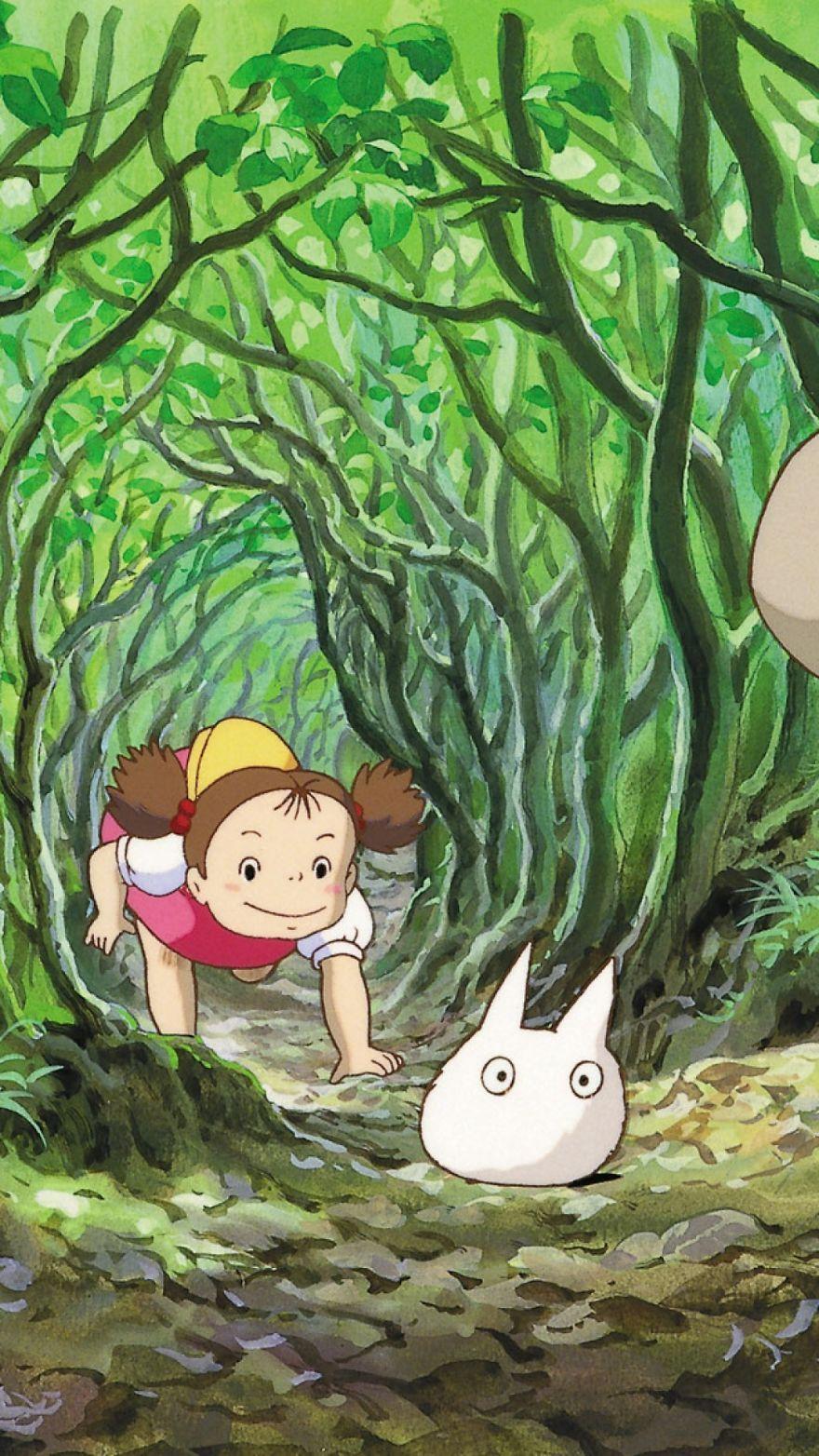 880x1564 Celebrate The 31st Birthday Of Studio Ghibli With These 73 Wallpaper For Smartphones