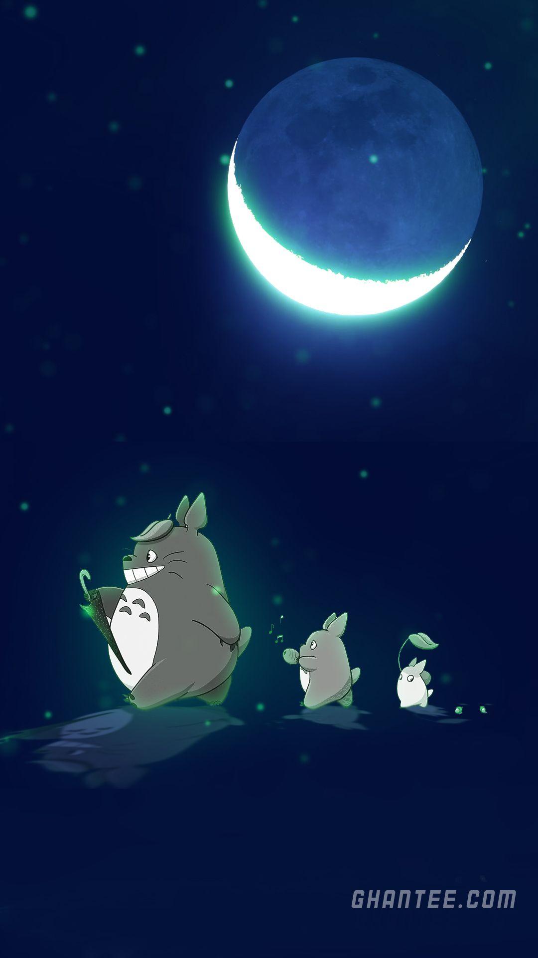 Studio Ghibli Totoro Phone Wallpapers Top Free Studio Ghibli Totoro Phone Backgrounds Wallpaperaccess