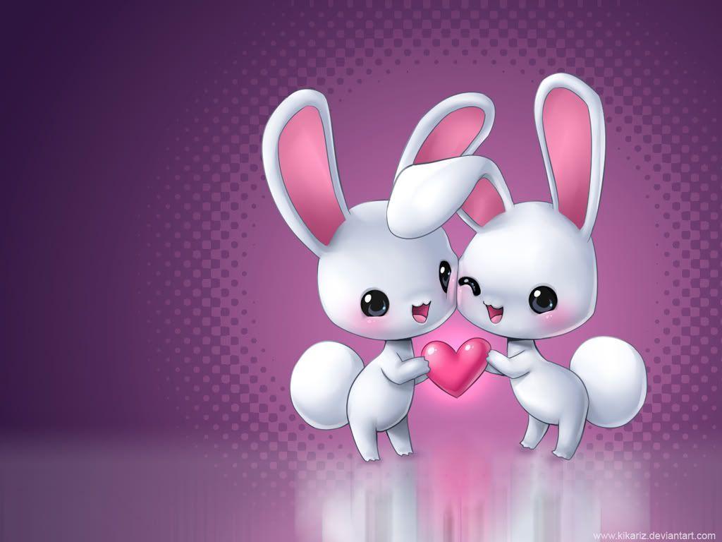 Cute Bunny Anime Wallpapers - Top Free Cute Bunny Anime Backgrounds -  WallpaperAccess