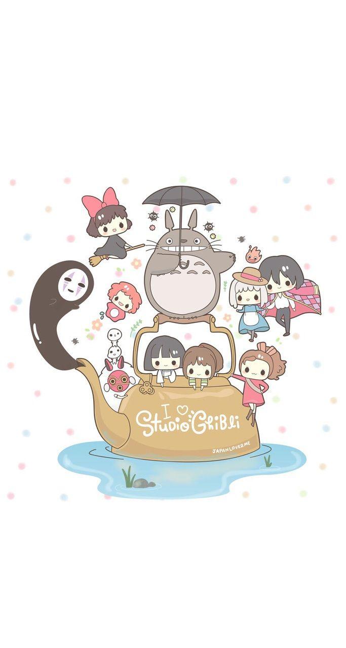 683x1280 Studio Ghibli, Totoro, And Anime Image Ghibli Cute Characters