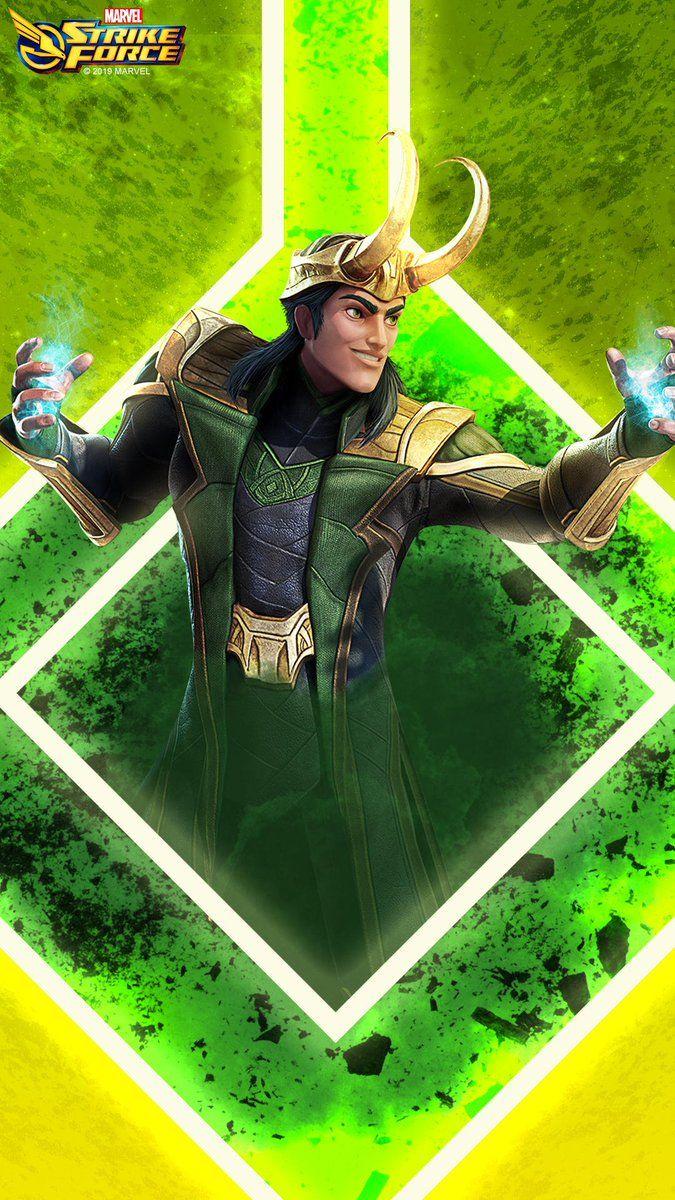 675x1200 MARVEL Strike Force mobile wallpaper. Put them on your phone. Do Get help!. #Thor #Loki #MarvelStrikeForce