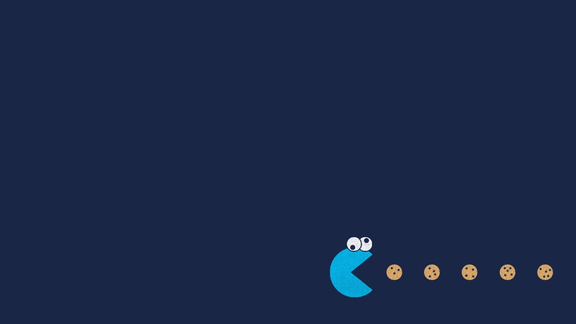 1920x1080 Funny Cookie Monster Wallpaper