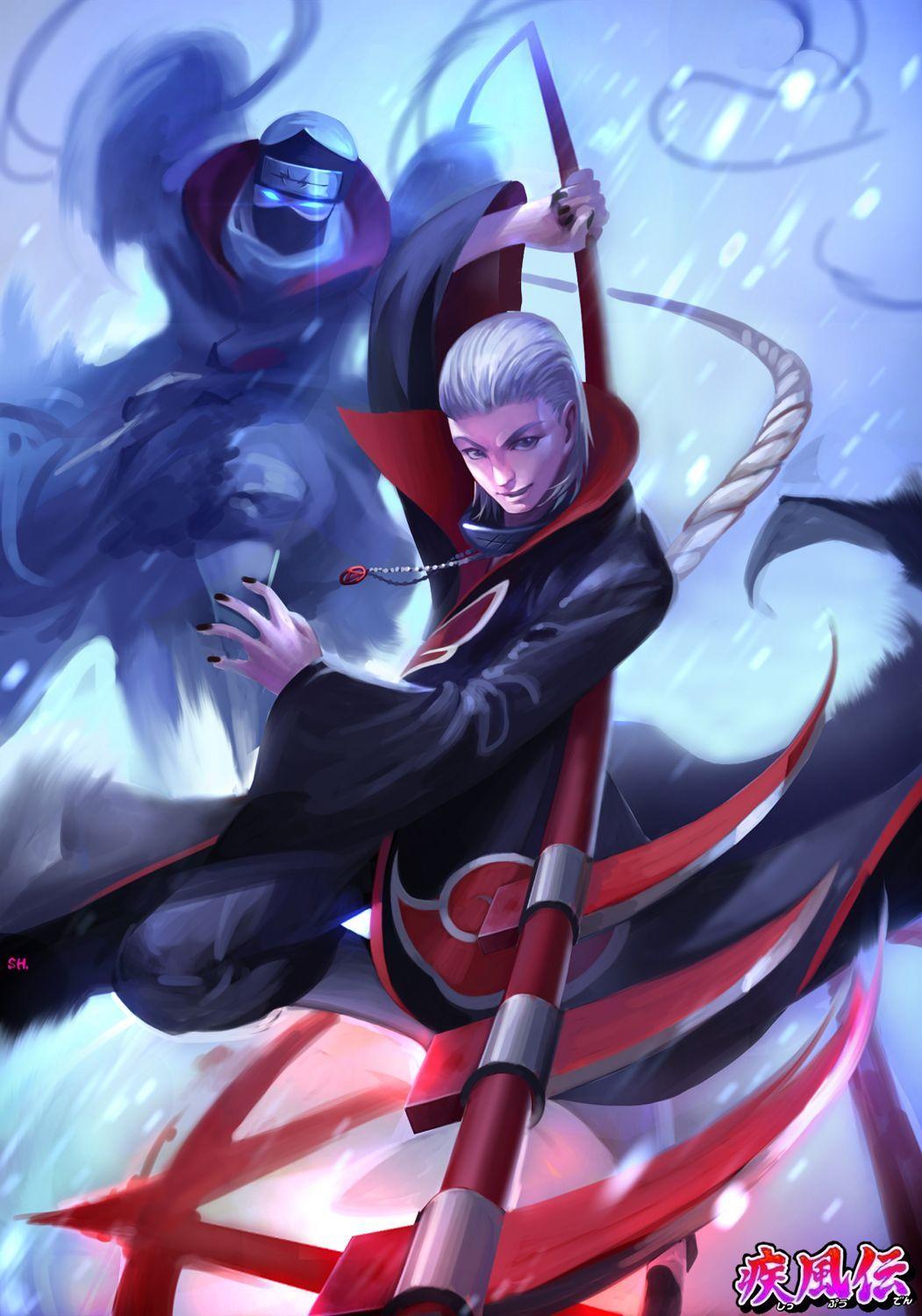 1051x1500 NARUTO/. Naruto shippuden anime, Anime, Hidan and kakuzu