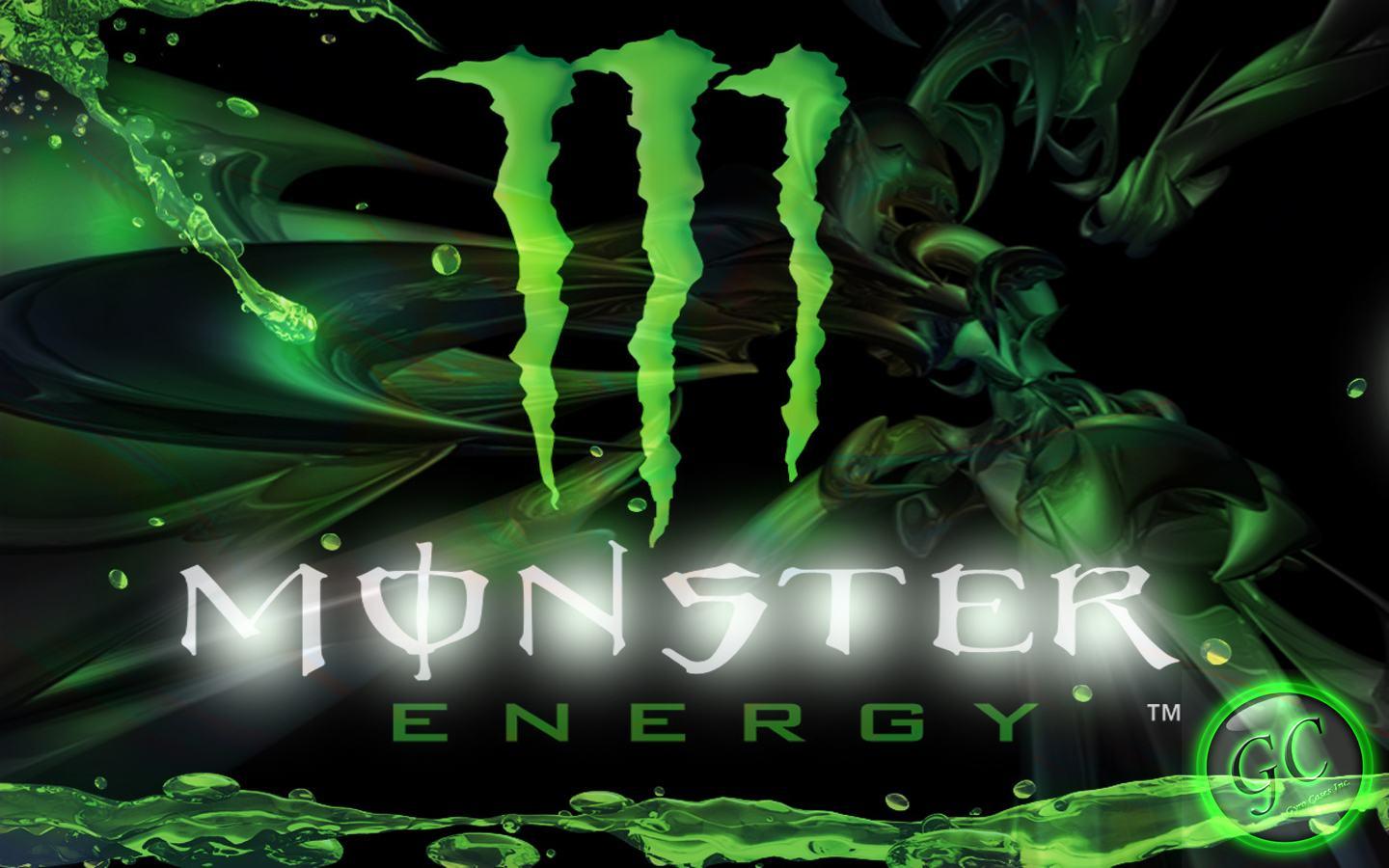 Hình nền quái vật 1440x900 HD - Monster Energy Gc