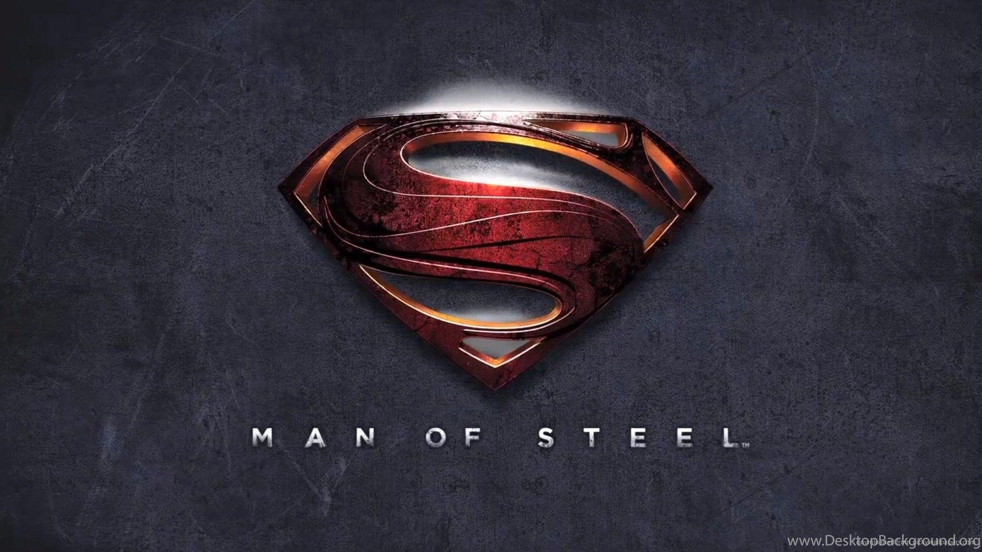 1920x1080 Download 1920x1080 Man Of Steel Logo Wallpaper Desktop Background
