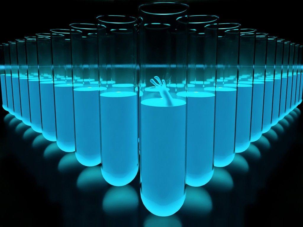 1024x768 Test Tube Baby??: 3D Digital Wallpaper Bandit. Image