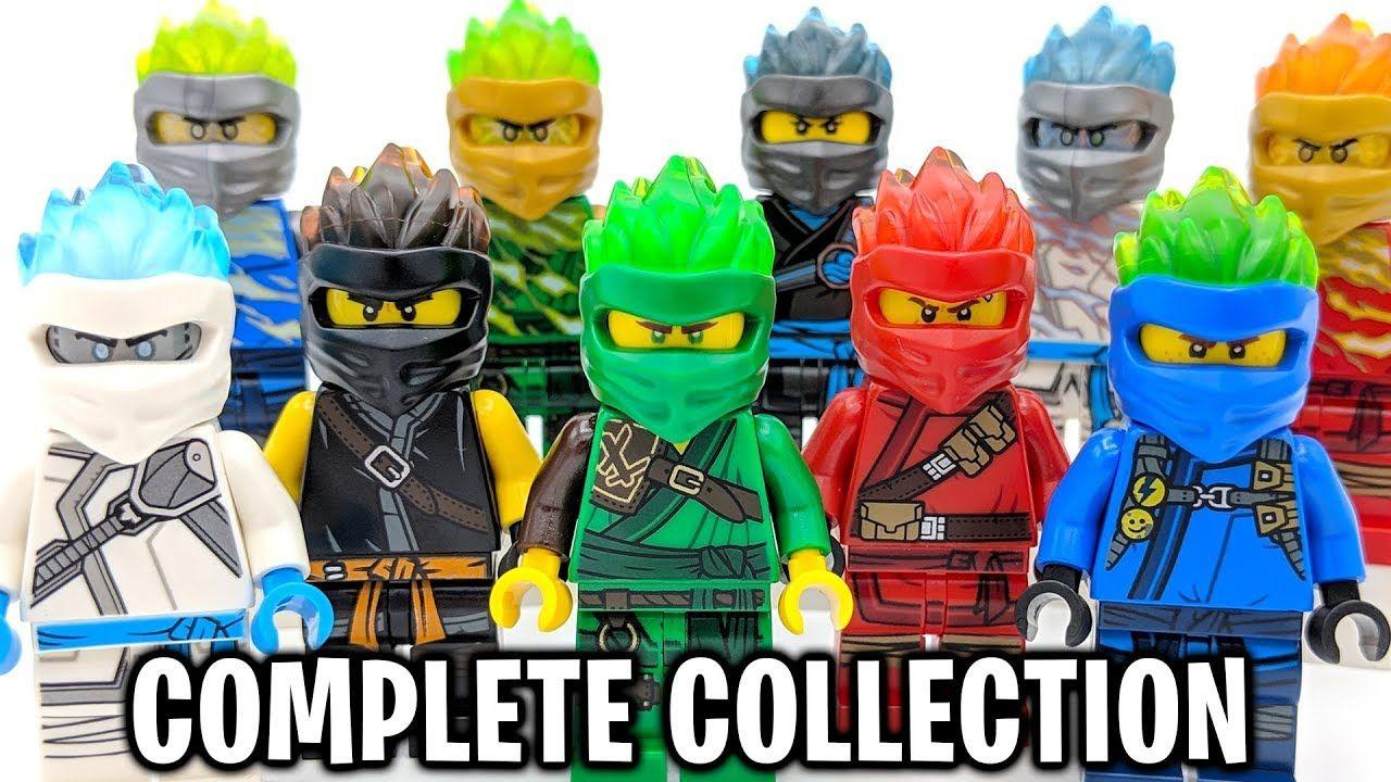 1280x720 LEGO Ninjago COMPLETE Forbidden Spinjtizu Ninja Collection! (Season 11 Minifigures)