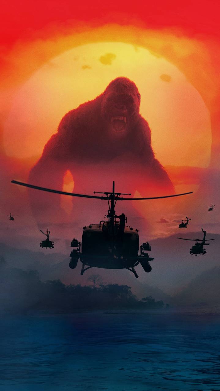719x1280 Kong Skull Island wallpaper