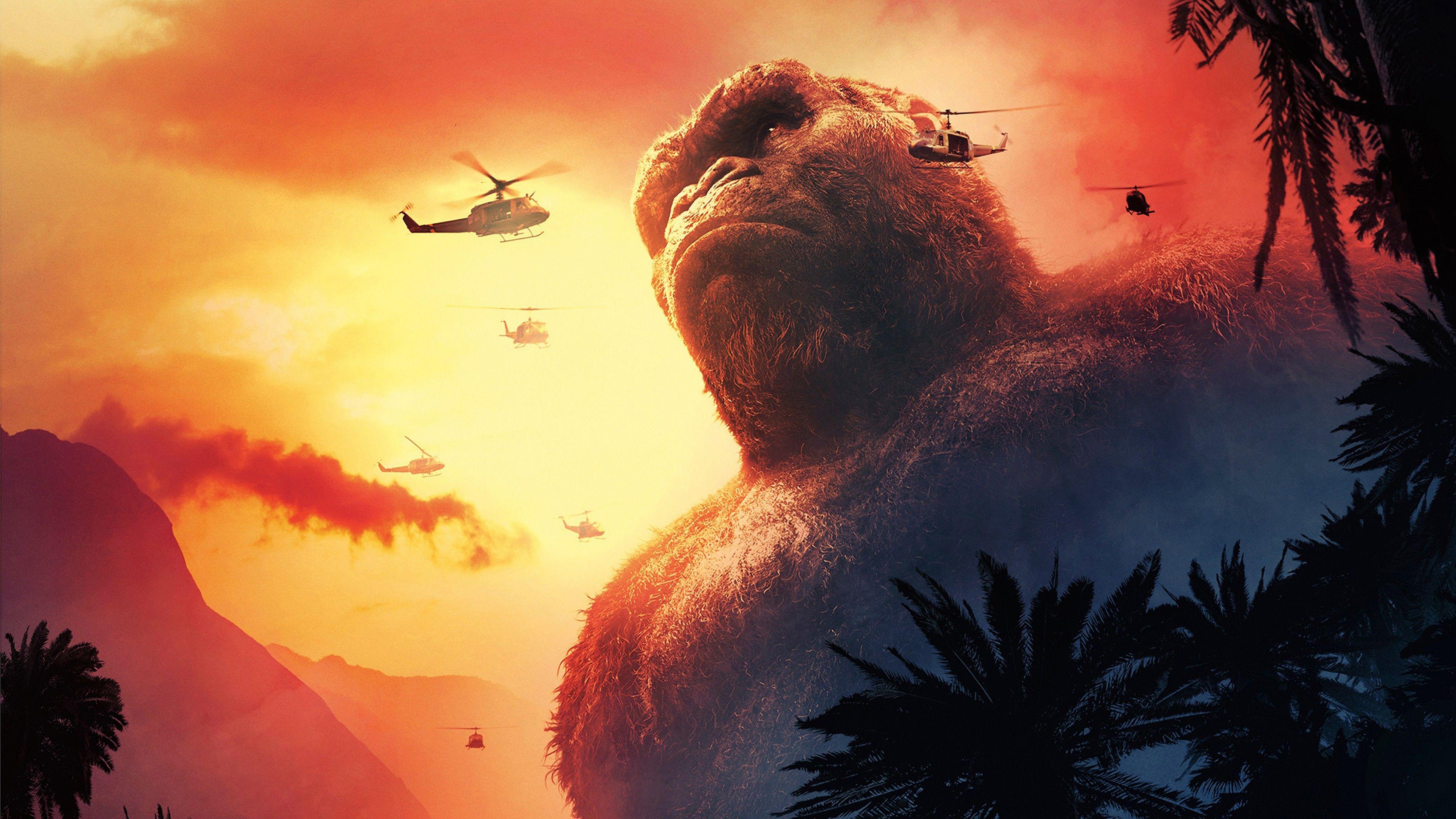 3840x2160 Kong Skull Island 4k, HD Movies, 4k Wallpaper, Image, Background, Photo and Picture