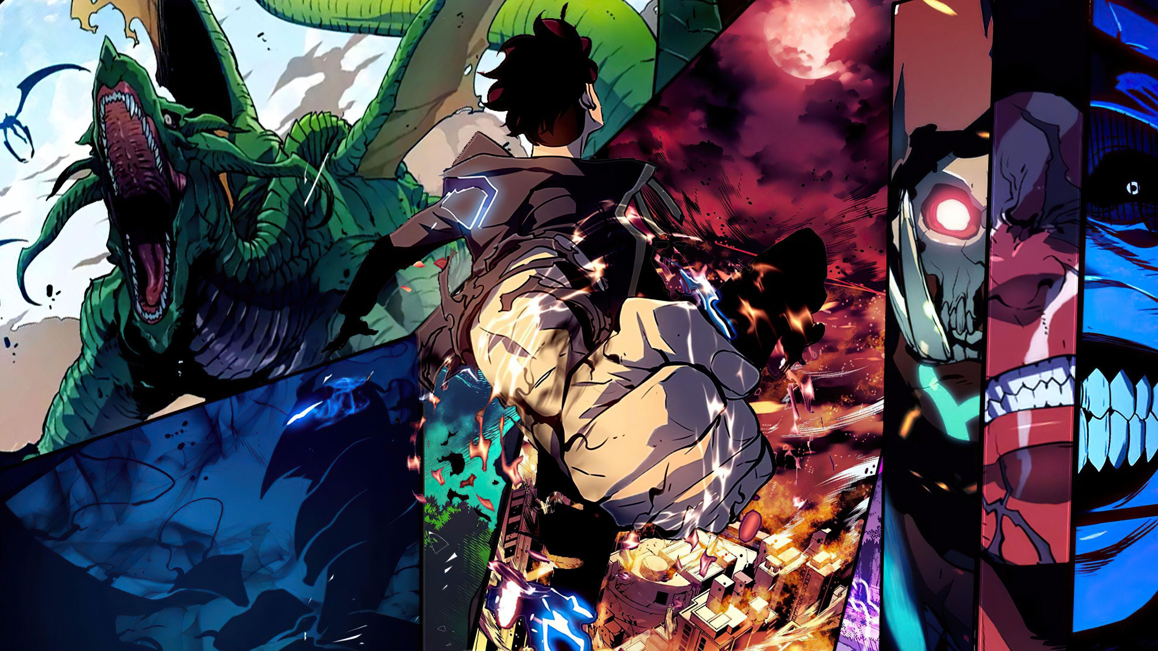 3840x2160 Solo Leveling Greatness. Cool anime wallpaper, Anime, Locked wallpaper