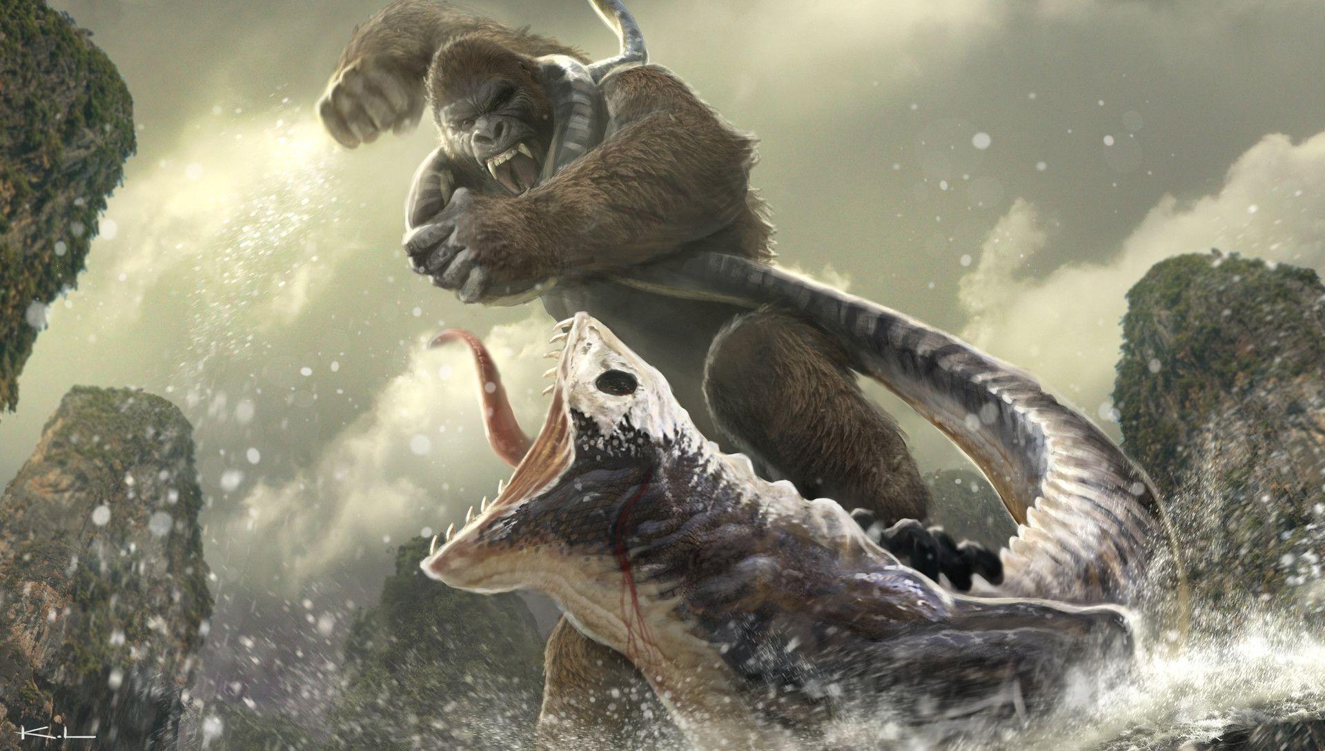 1920x1088 King Kong Kong Skull Island Wallpaper:1920x1088