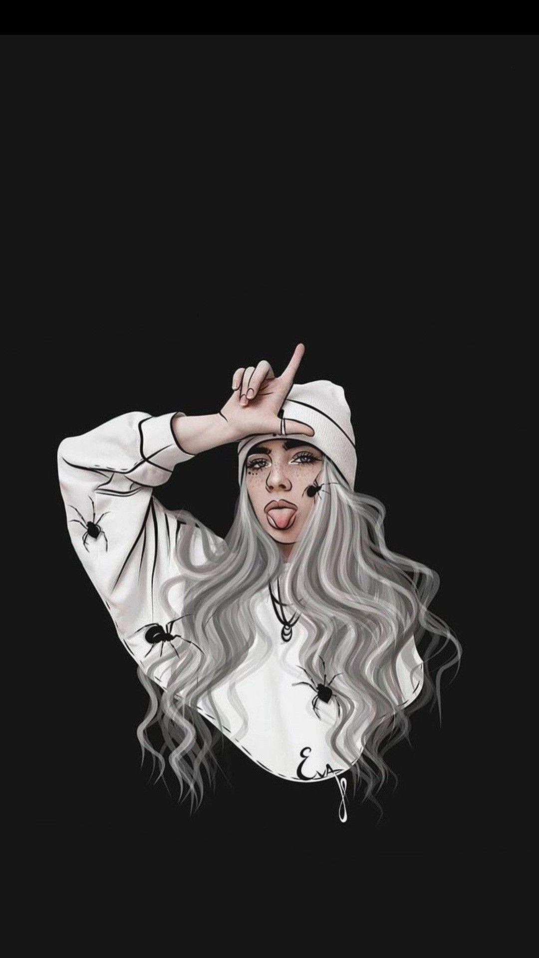 1080x1920 Billie Eilish iPhone Wallpaper