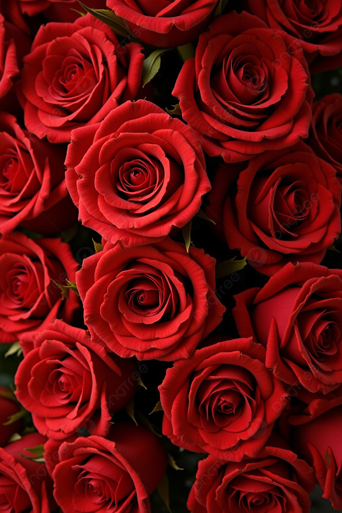 1200x1800 Big Red Roses In A Floral Wedding Arrangement Photo Background Wallpaper Image For Free Download