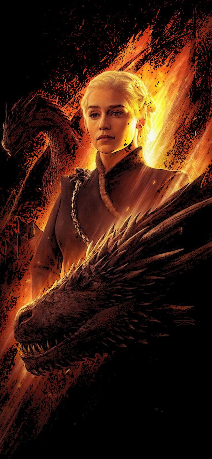 736x1592 Download Daenerys Targaryen Game Of Thrones Wallpaper 4k On Itl.cat