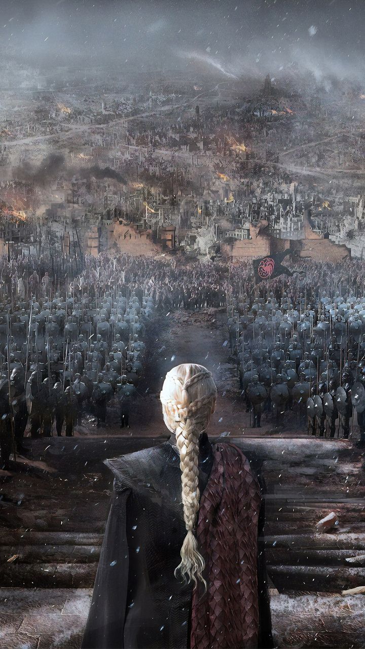 720x1280 Download Game Of Thrones Targaryen art, Game, Thrones, Daenerys, Targaryen, Art Wallpaper in 720x1280 Resolution