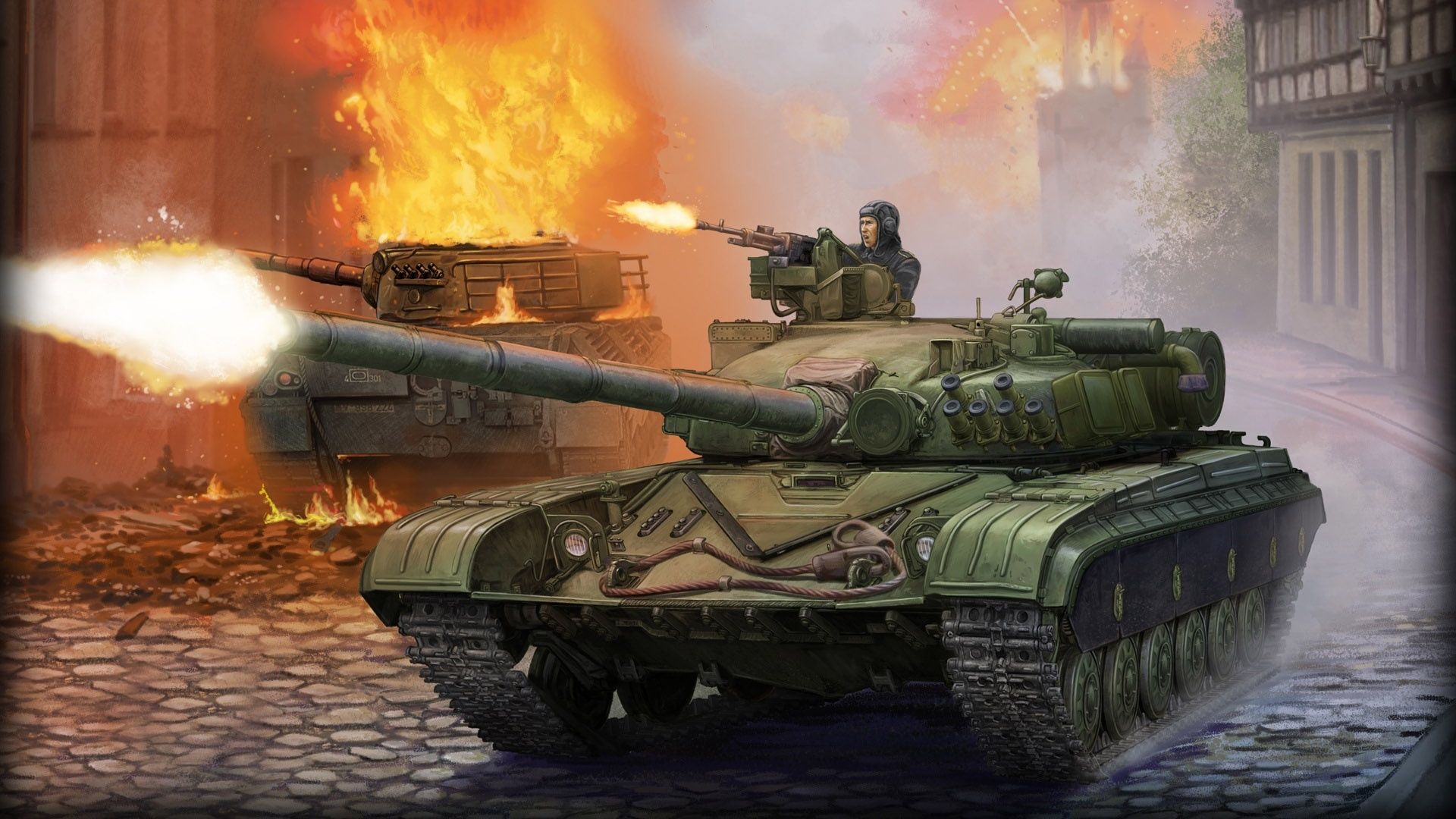 1920x1080 Wallpaper The Most Massive Tank Of The Second Generation, Red Thunder Yankee, Ural, Soviet Medium And Main Tank, T 72 For Mobile And Desktop, Section оружие, Resolution 1920x1080