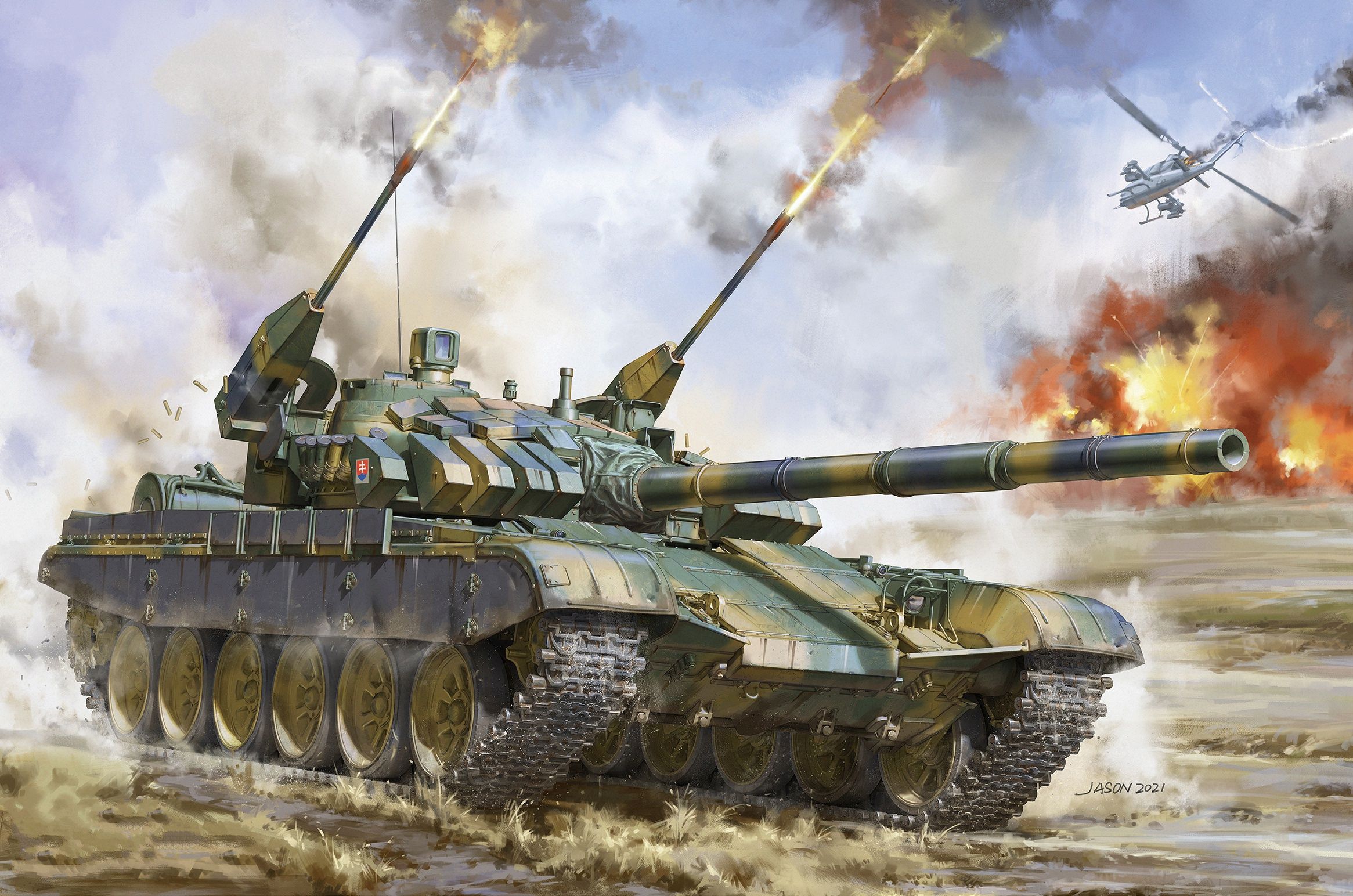 2331x1544 Wallpaper Tank, T 72M Slovakia, T 72 For Mobile And Desktop, Section оружие, Resolution 2331x1544