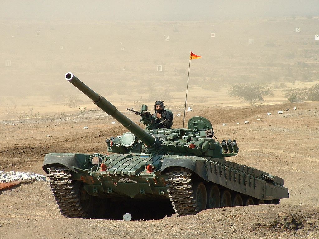 1024x768 Indian Army T 72 Image