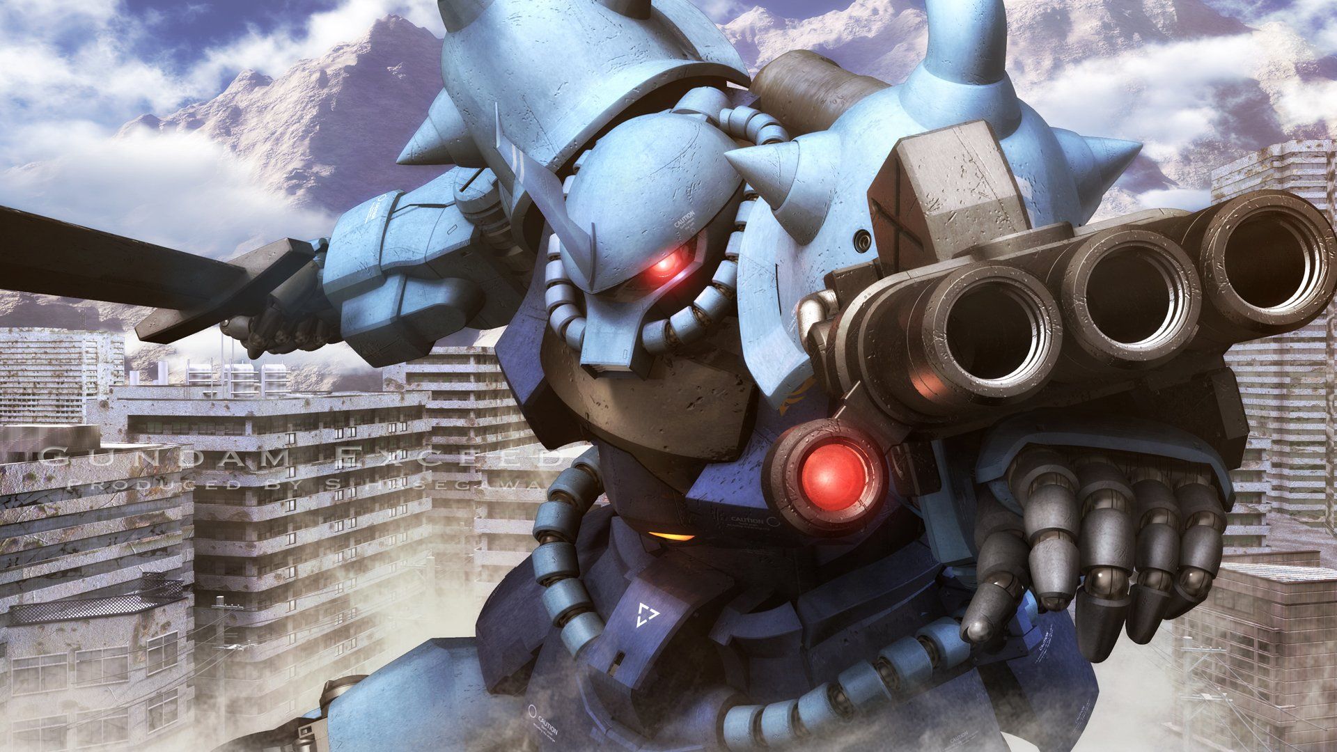 1920x1080 Gundam Thunderbolt HD Wallpaper