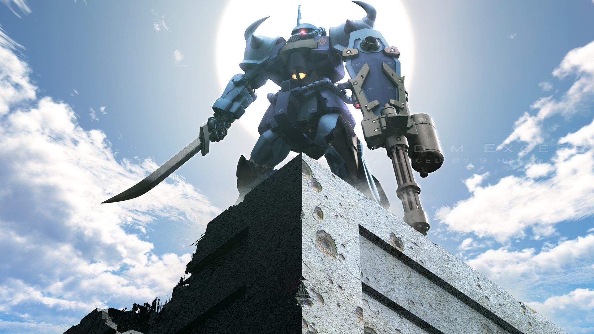 1920x1080 Download Anime Mobile Suit Gundam Thunderbolt HD Wallpaper by S.Hasegawax1080