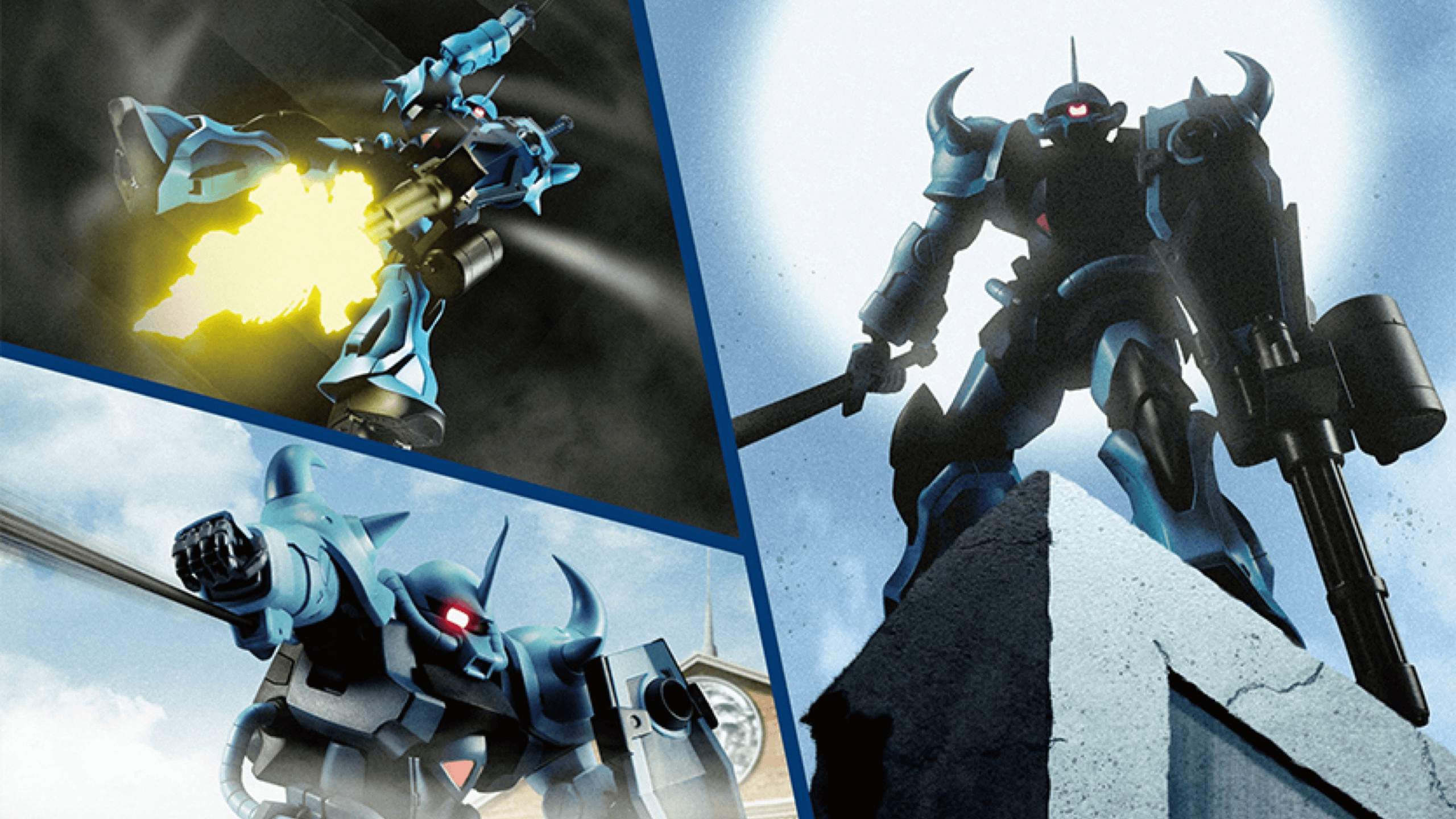 2560x1440 Mecha Profile: MS 07B 3 Gouf Custom