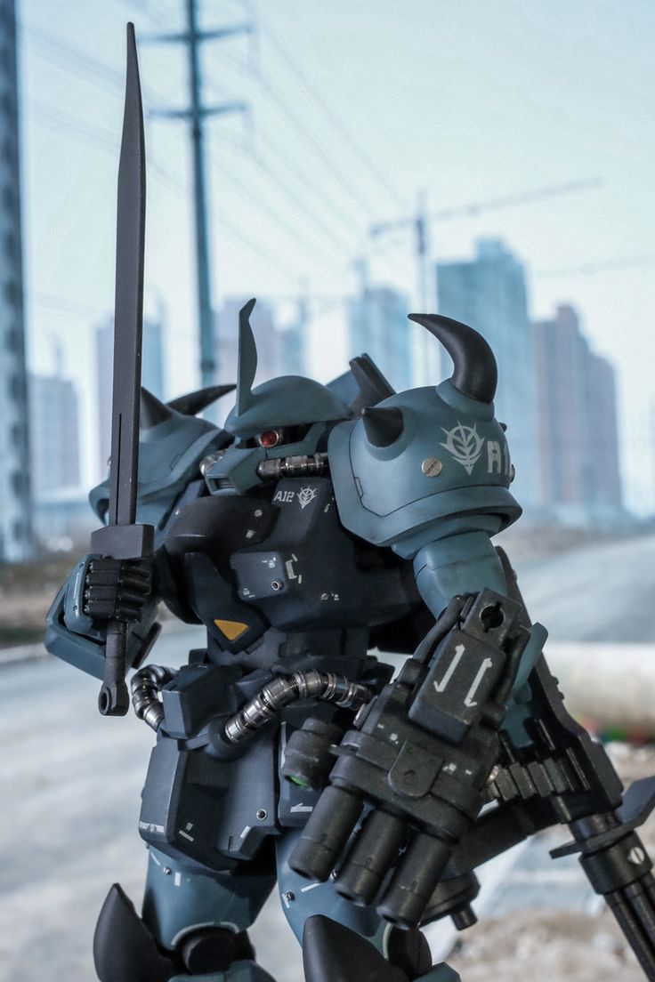 736x1104 Custom Build: MG 1 100 Gouf Custom