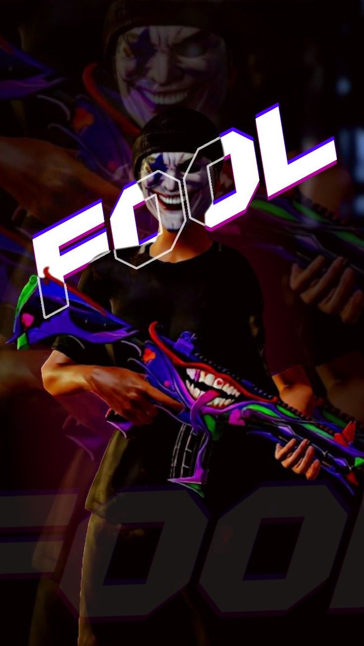 736x1307 Pubg mobile, pubg emulator, pubg pc, bgmi, fool, m m416 fool, joker, fool set, wallpaper