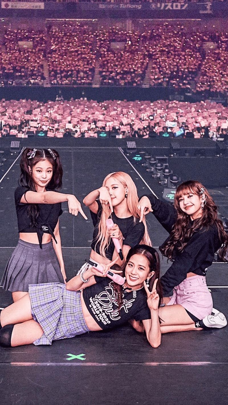 800x1422 Bts And Blackpink, Performing Concert, kpop, korean singers, HD phone wallpaper