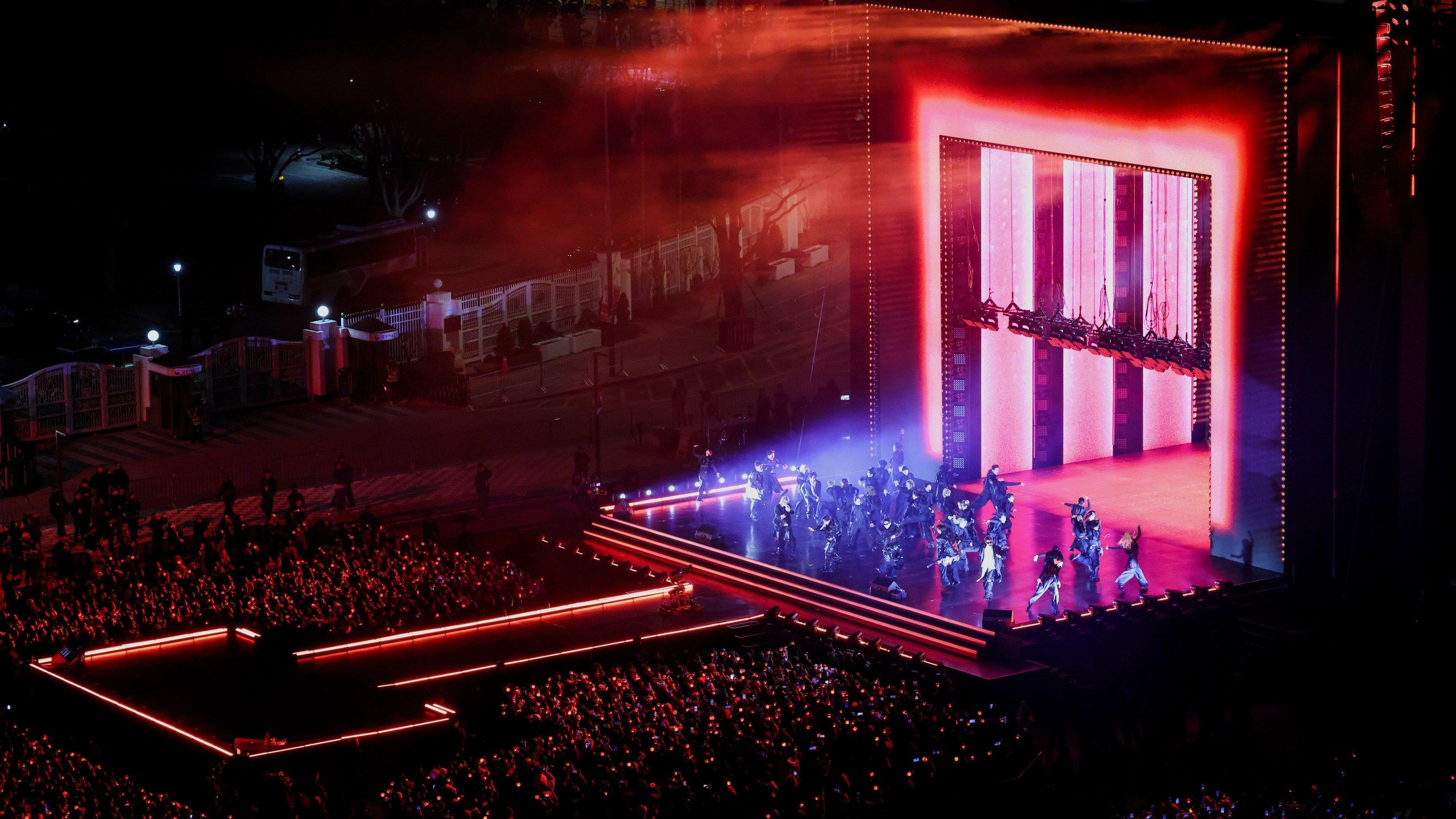 2560x1440 K Pop Sensation BTS Returns With A Comeback Concert In Seoul After A 4 Year Hiatus