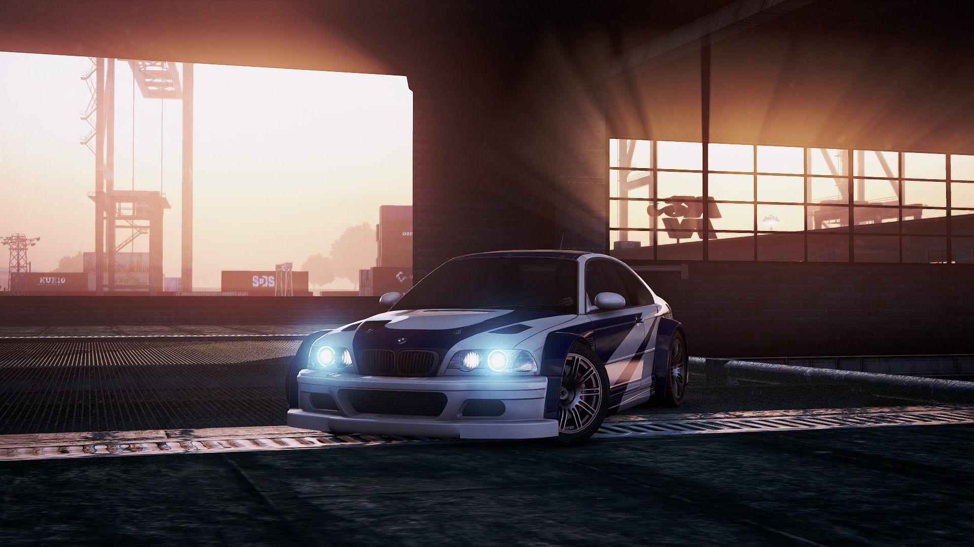 1920x1080 Wallpaper BMW M3 GTR E NFS Most Wanted Van., cars for mobile and desktop, section игры, resolution 1920x1080