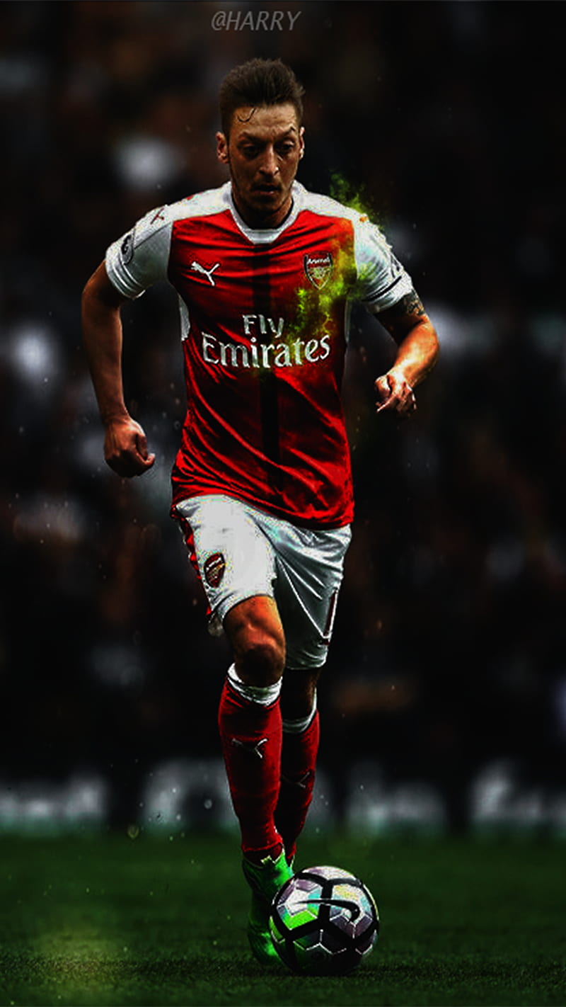 800x1422 HD mesut ozil arsenal wallpaper