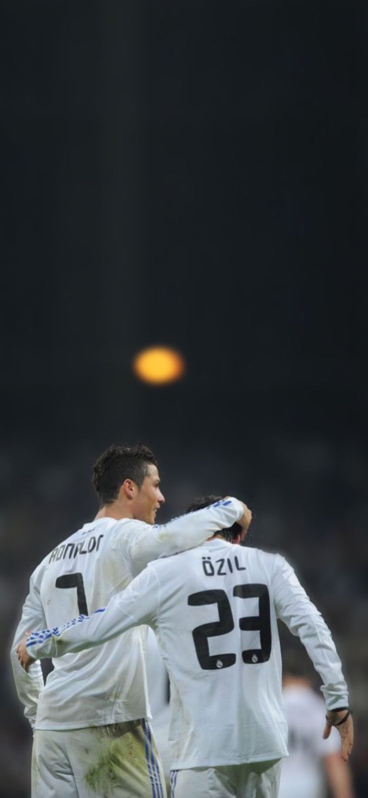 736x1595 Cristiano Ronaldo and Mesut Ozil wallpaper
