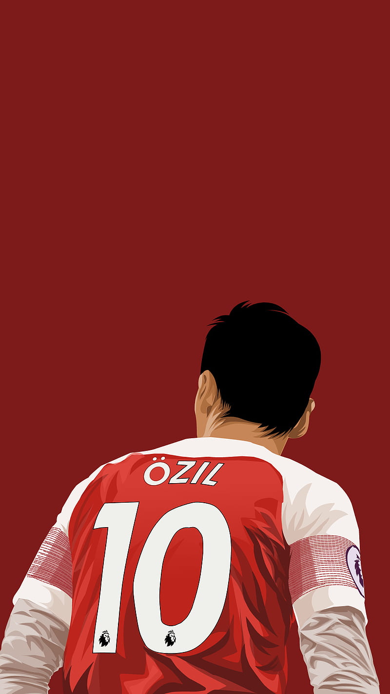 800x1422 Ozil, arsenal, football, leoart, HD phone wallpaper