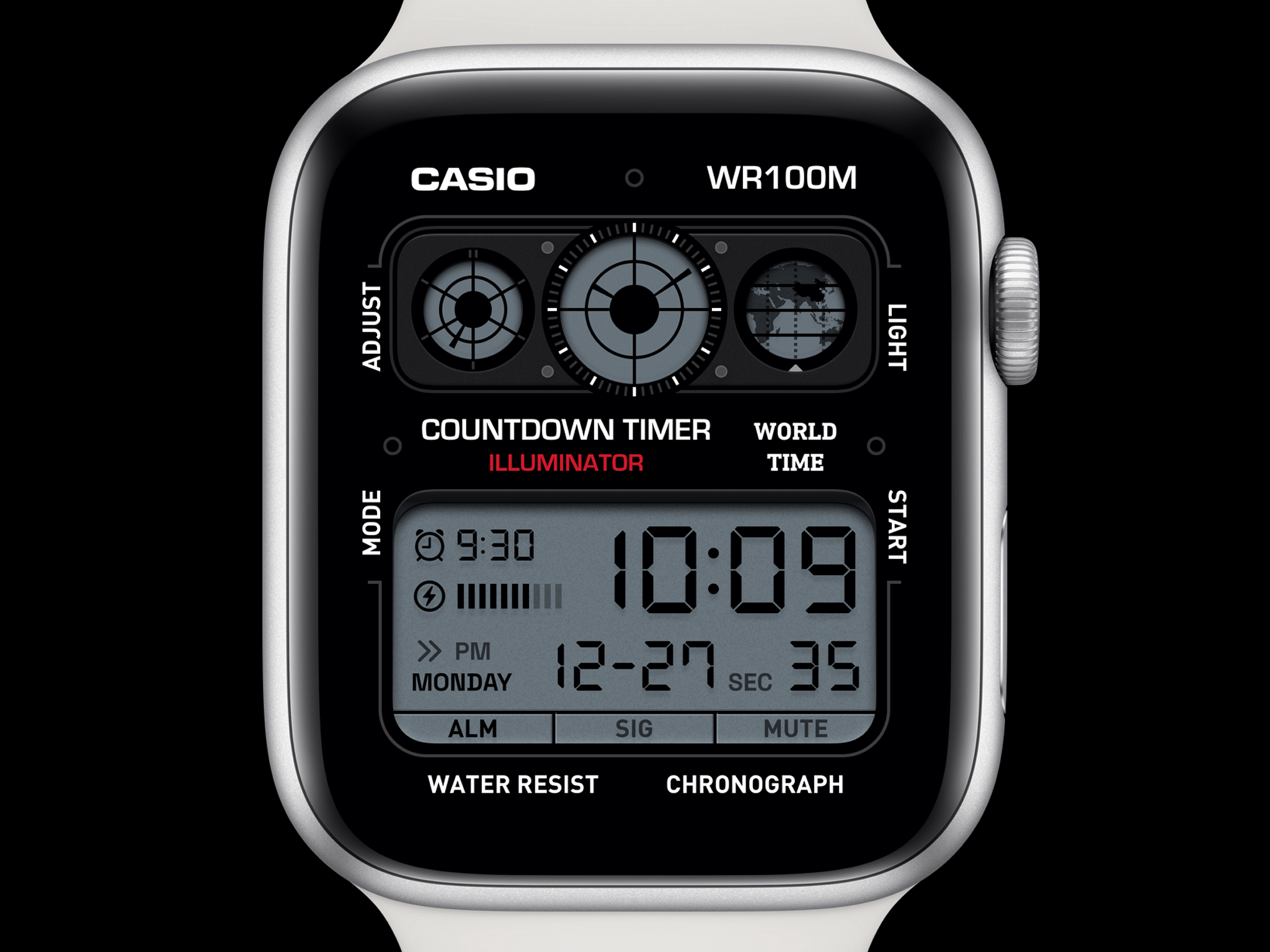 2048x1536 Casio Watch Face 2 by yuhang on Dribbble