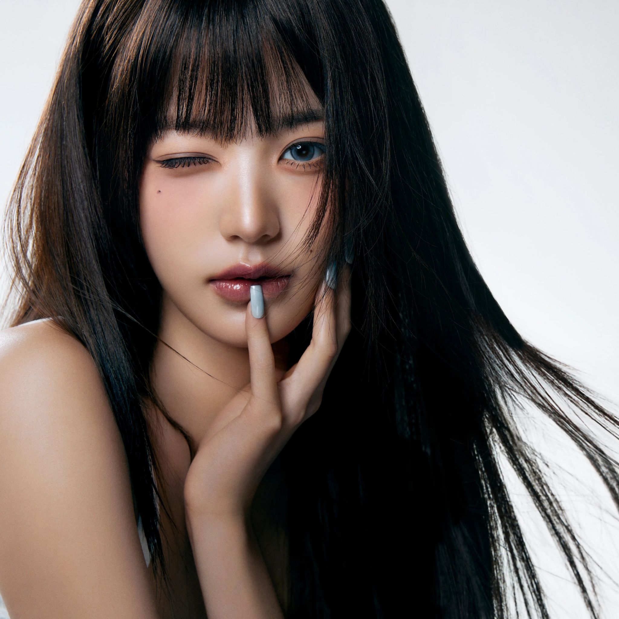 2048x2048 Jang Wonyoung Wallpaper 4K, 8K, K Pop Singer