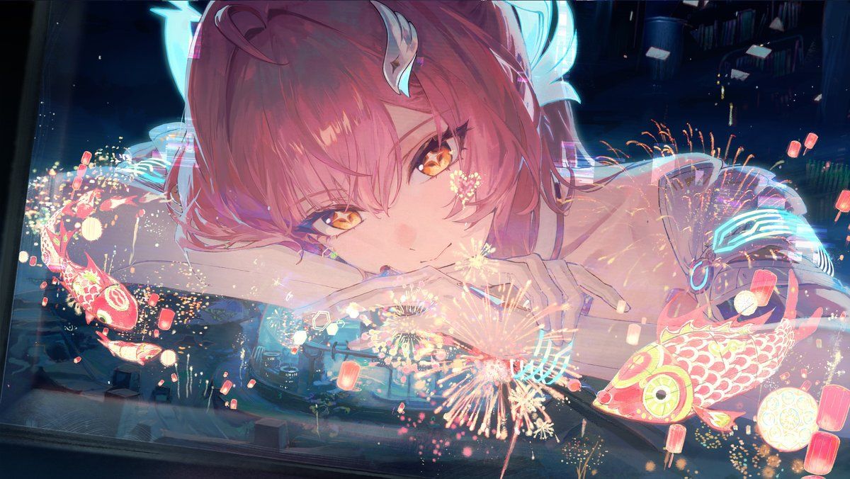 1200x676 Cleaned 4k Aemeath Wallpaper!! Happy Lantern Festival everyone Gdrive 02 Character Art: #wuwa #WutheringWaves #Aemeath